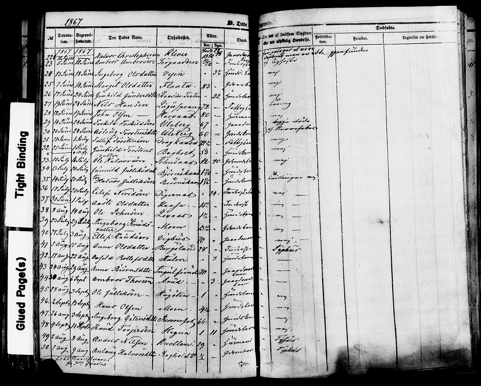 Sauherad kirkebøker, SAKO/A-298/F/Fa/L0007: Parish register (official) no. I 7, 1851-1873, p. 207