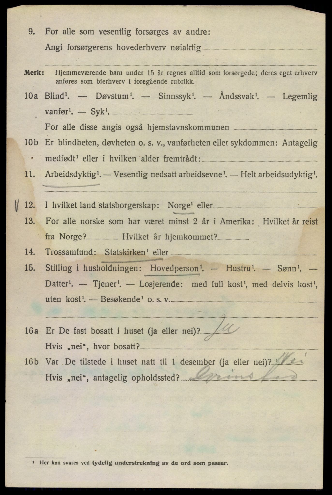 SAO, 1920 census for Kristiania, 1920, p. 510082