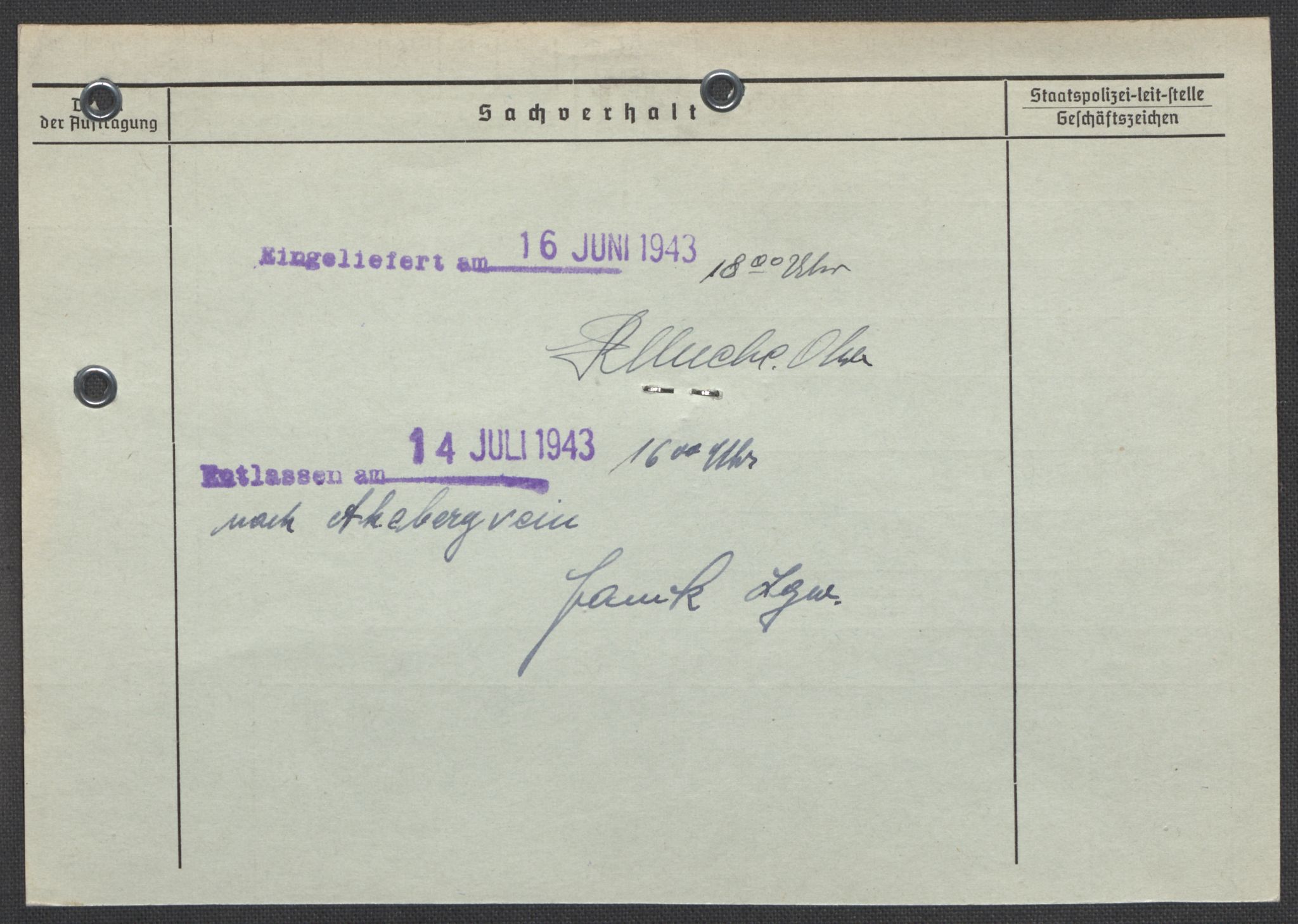 Befehlshaber der Sicherheitspolizei und des SD, AV/RA-RAFA-5969/E/Ea/Eaa/L0004: Register over norske fanger i Møllergata 19: Hal-Hæ, 1940-1945, p. 1410