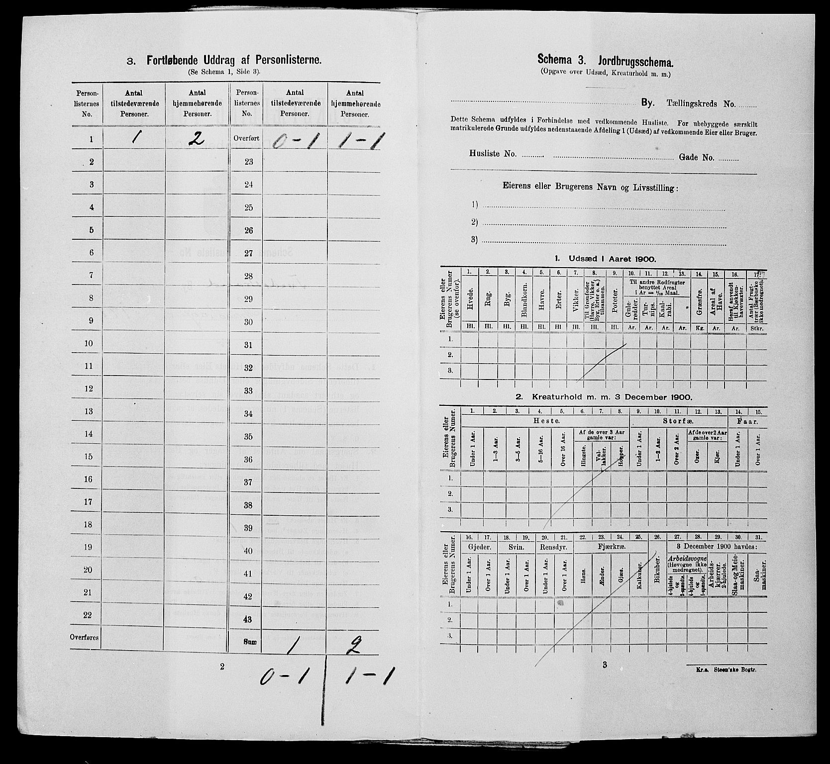 SAK, 1900 census for Tvedestrand, 1900, p. 958