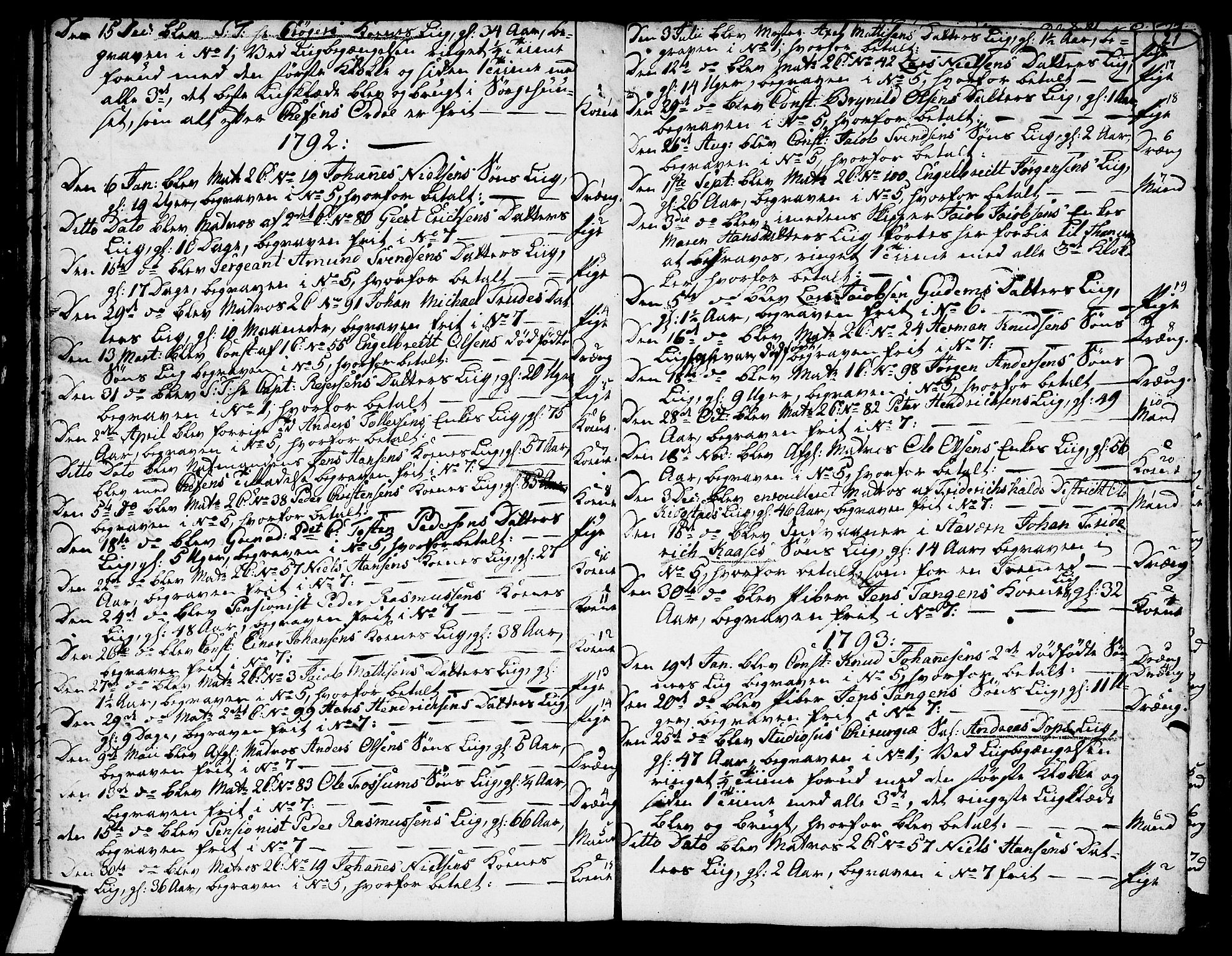 Stavern kirkebøker, SAKO/A-318/F/Fa/L0003: Parish register (official) no. 3, 1783-1809, p. 22