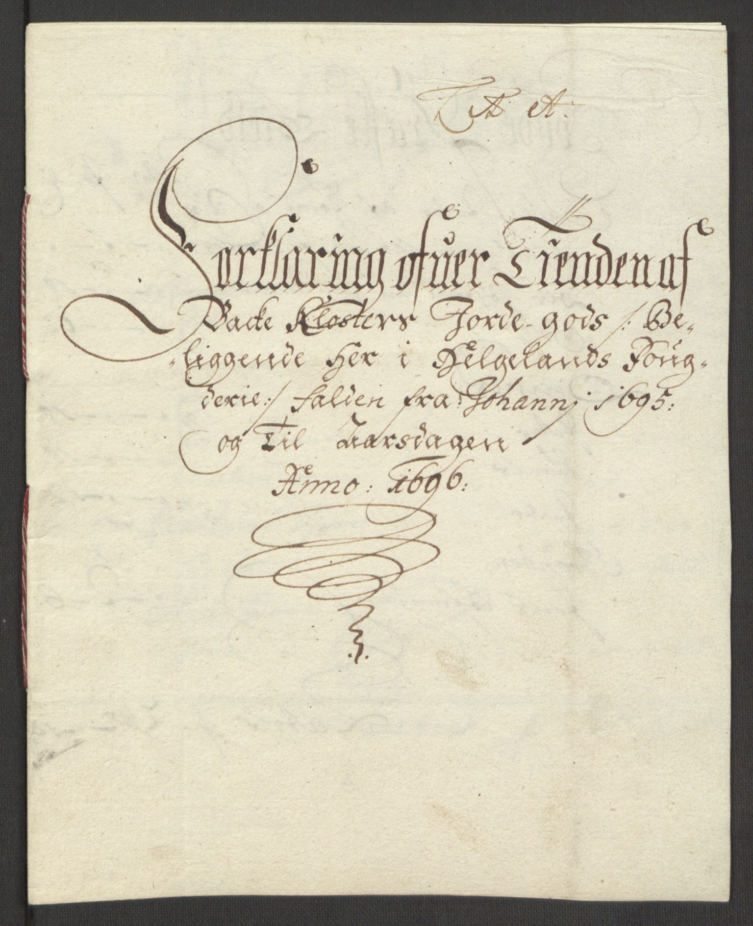 Rentekammeret inntil 1814, Reviderte regnskaper, Fogderegnskap, RA/EA-4092/R65/L4505: Fogderegnskap Helgeland, 1693-1696, p. 408