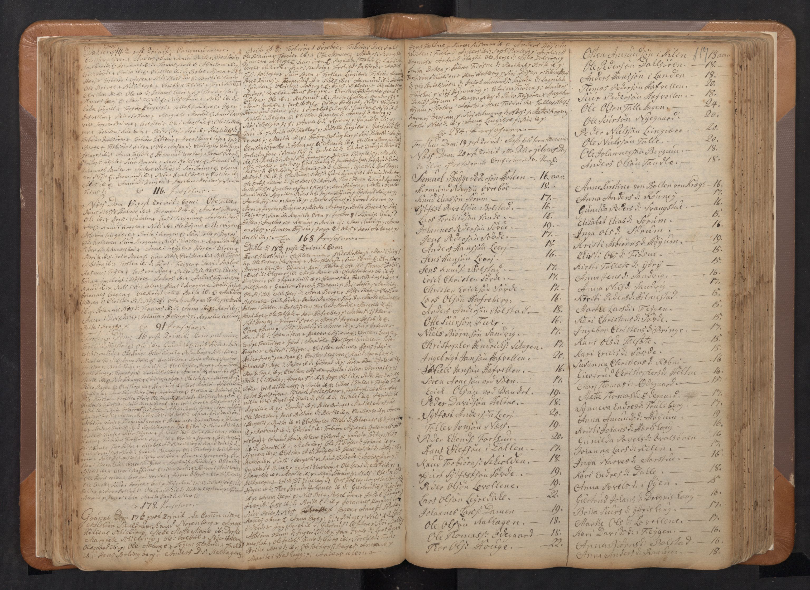 Luster sokneprestembete, AV/SAB-A-81101/H/Haa/Haaa/L0002: Parish register (official) no. A 2, 1751-1796, p. 116b-117a