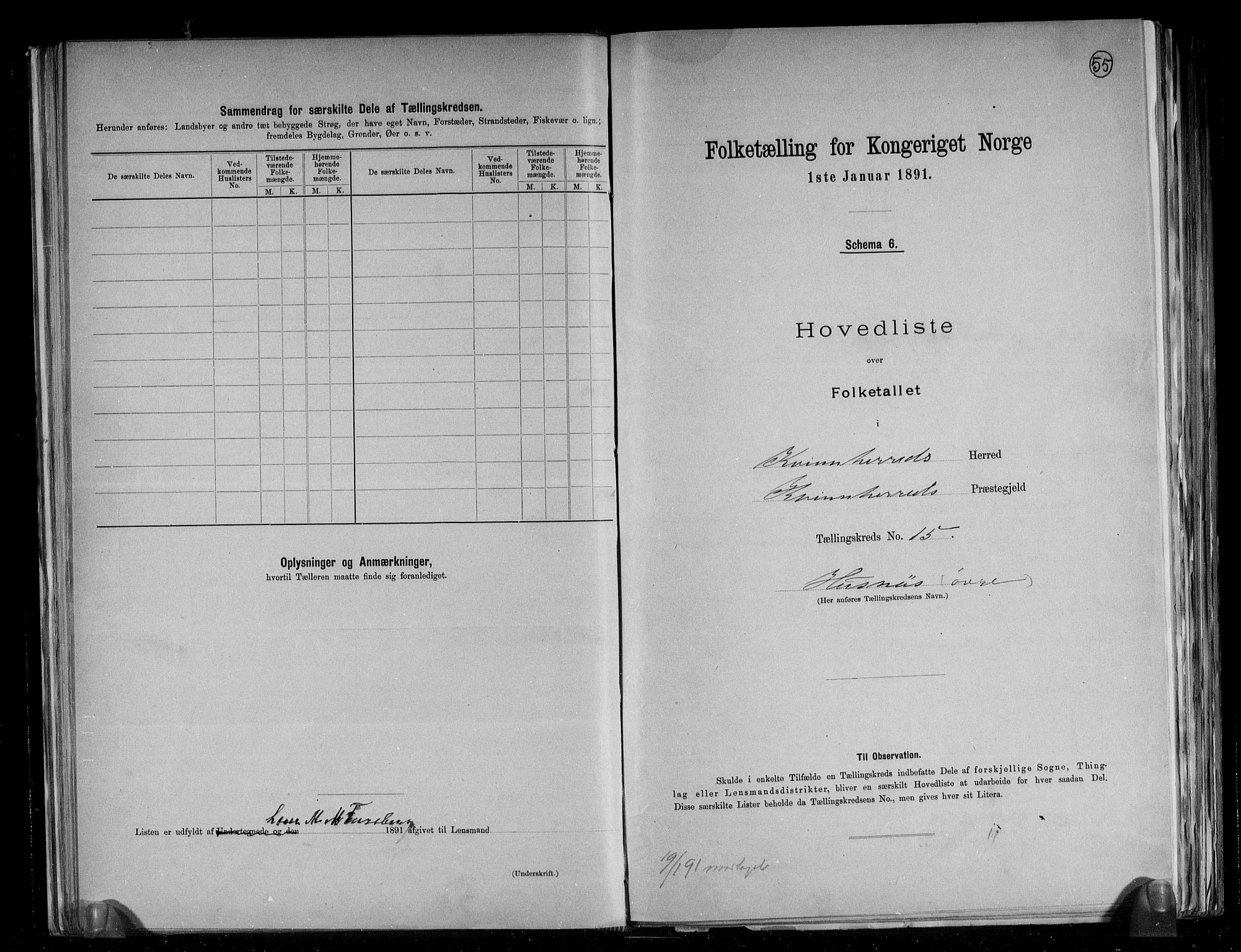 RA, 1891 census for 1224 Kvinnherad, 1891, p. 35