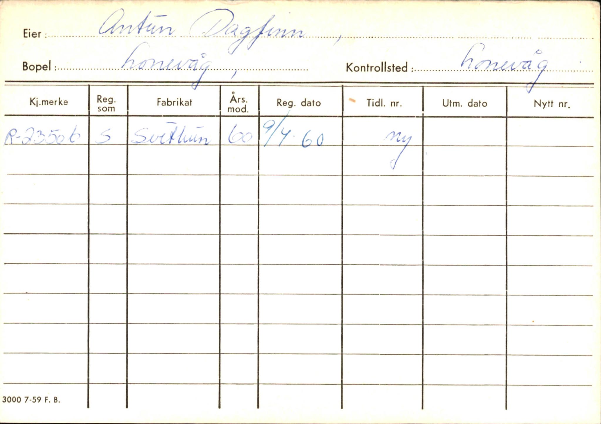 Statens vegvesen, Hordaland vegkontor, AV/SAB-A-5201/2/Ha/L0002: R-eierkort A, 1920-1971, p. 577