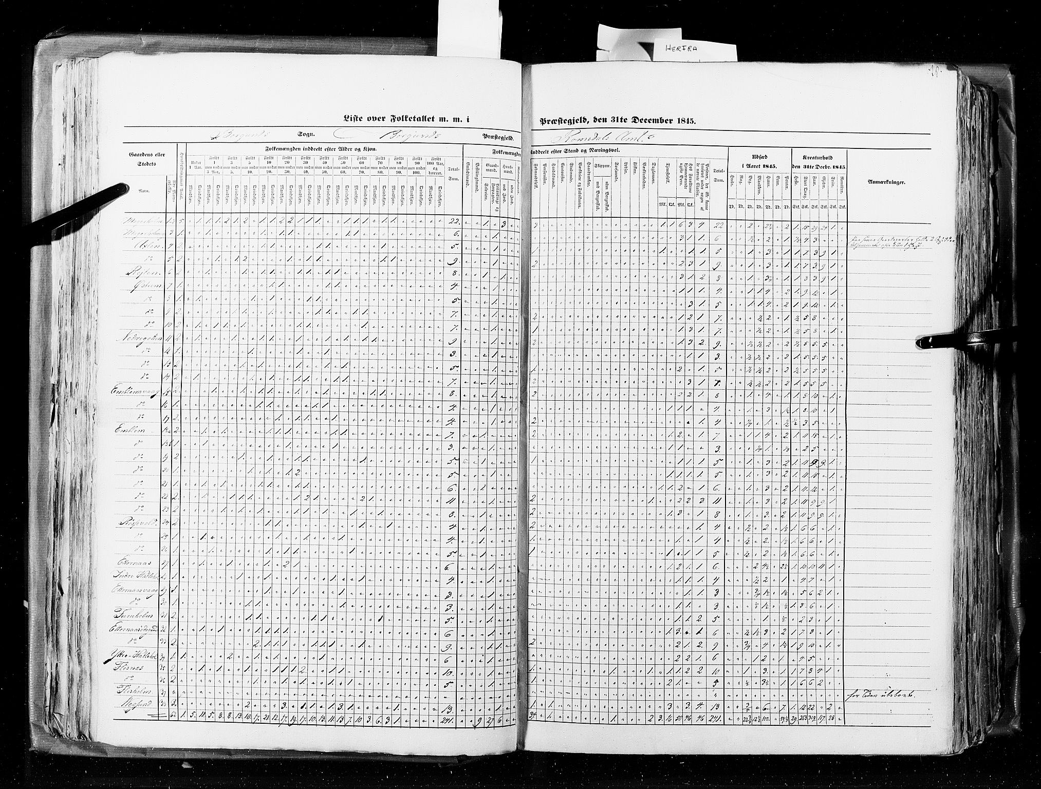 RA, Census 1845, vol. 8: Romsdal amt og Søndre Trondhjems amt, 1845, p. 78