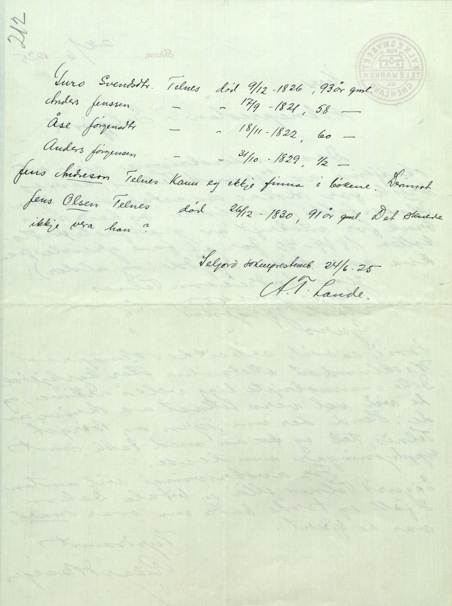 Rikard Berge, TEMU/TGM-A-1003/F/L0009/0003: 341-356 / 343 Mest brev, litt tradisjon, 1902-1925, p. 112