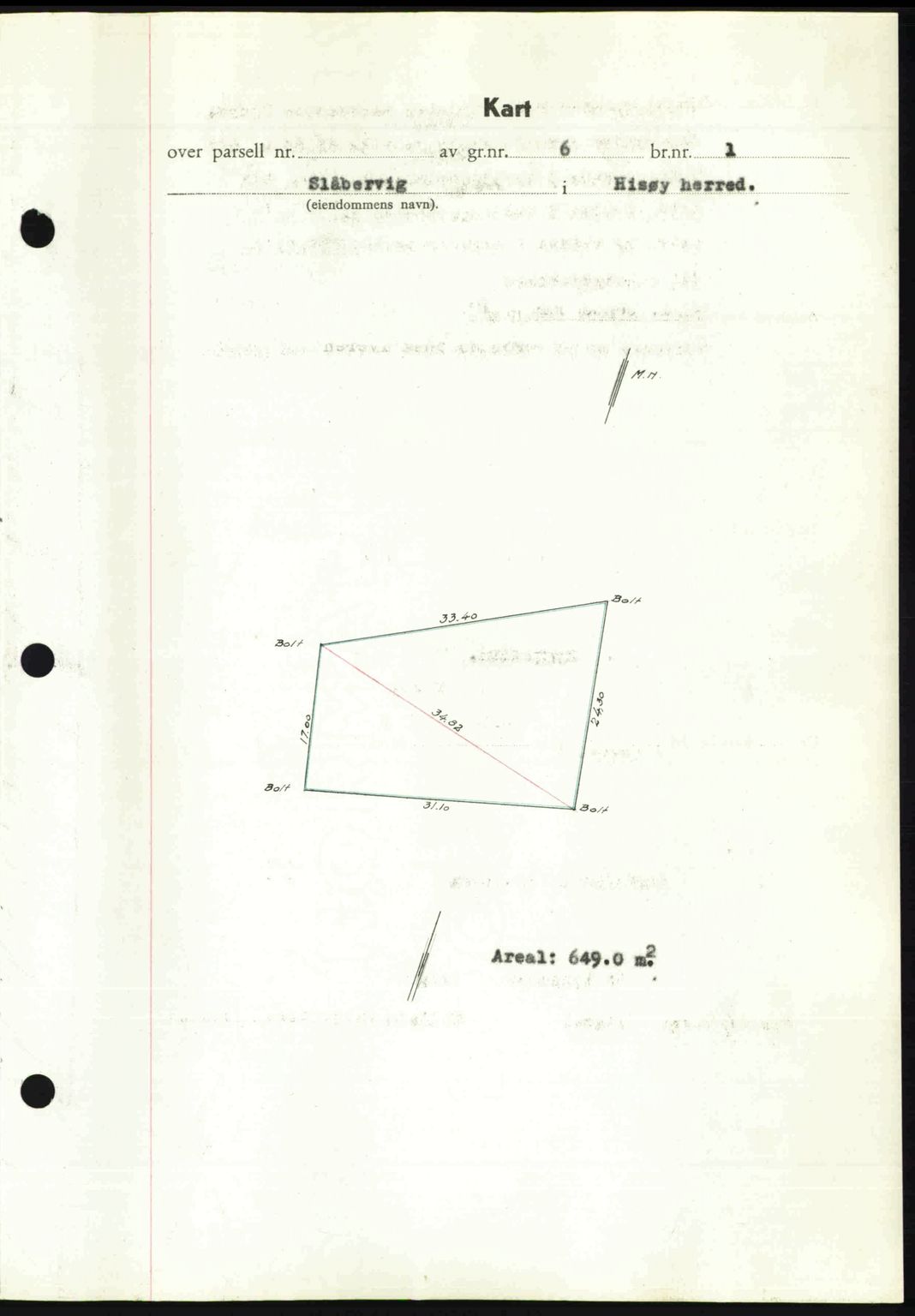 Nedenes sorenskriveri, AV/SAK-1221-0006/G/Gb/Gba/L0058: Mortgage book no. A10, 1947-1948, Diary no: : 1255/1947