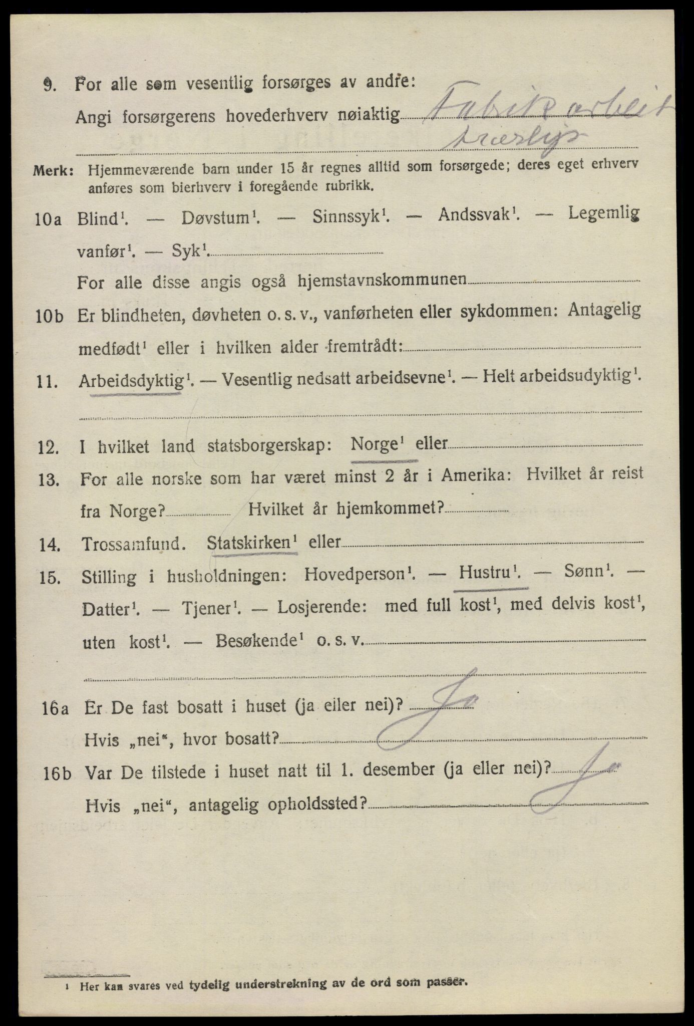 SAO, 1920 census for Eidsvoll, 1920, p. 20144
