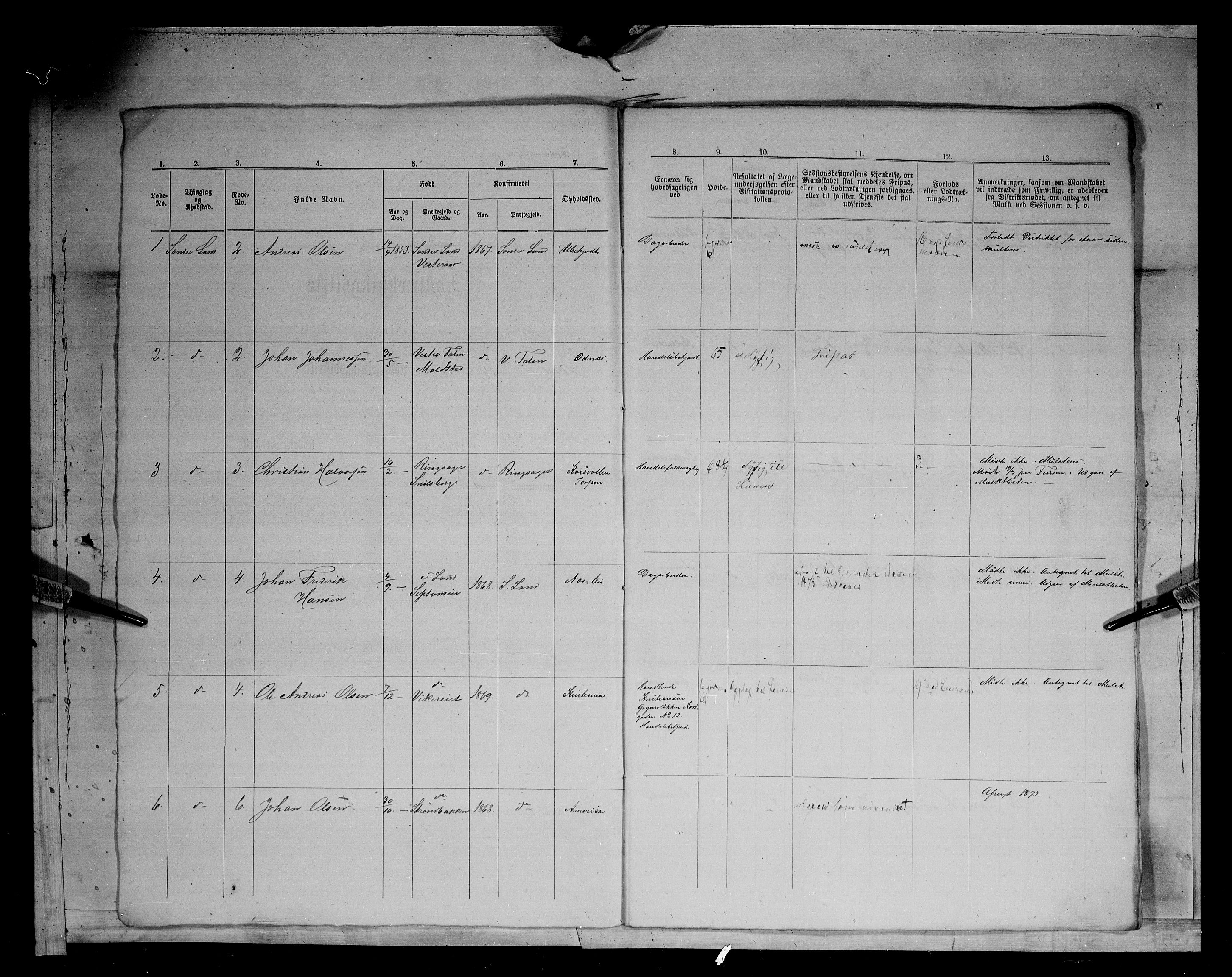 Fylkesmannen i Oppland, AV/SAH-FYO-002/1/K/Kg/L1167: Søndre og Nordre Land, Vestre Toten, 1860-1879, p. 9322