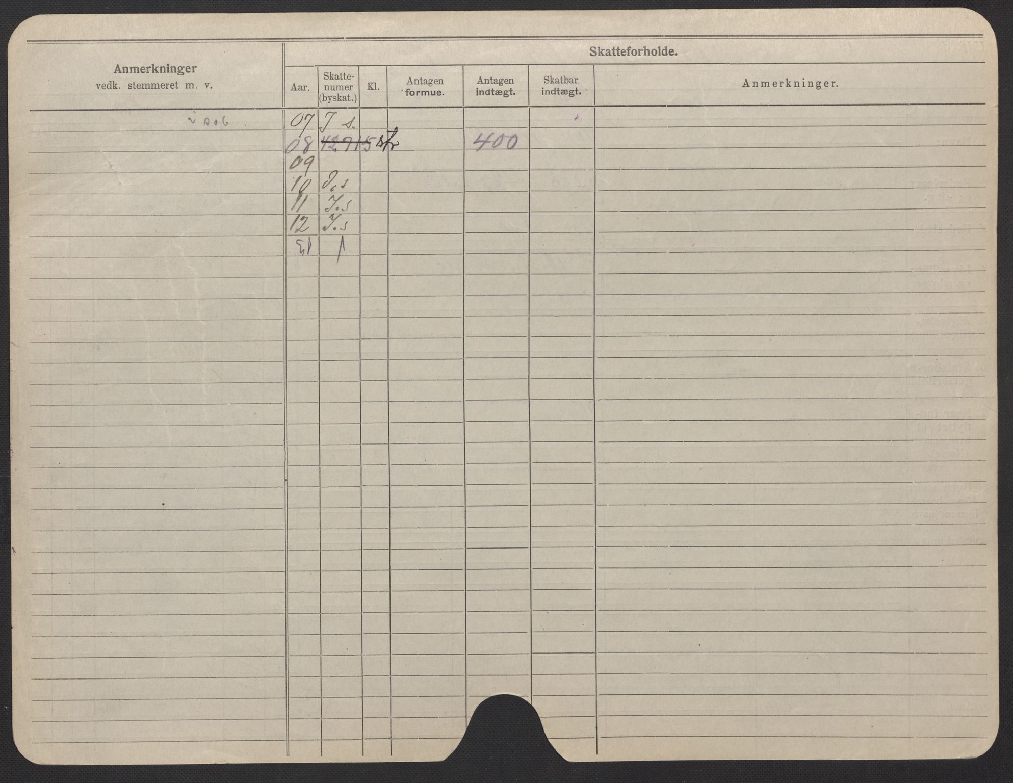 Oslo folkeregister, Registerkort, AV/SAO-A-11715/F/Fa/Fac/L0024: Kvinner, 1906-1914, p. 926b