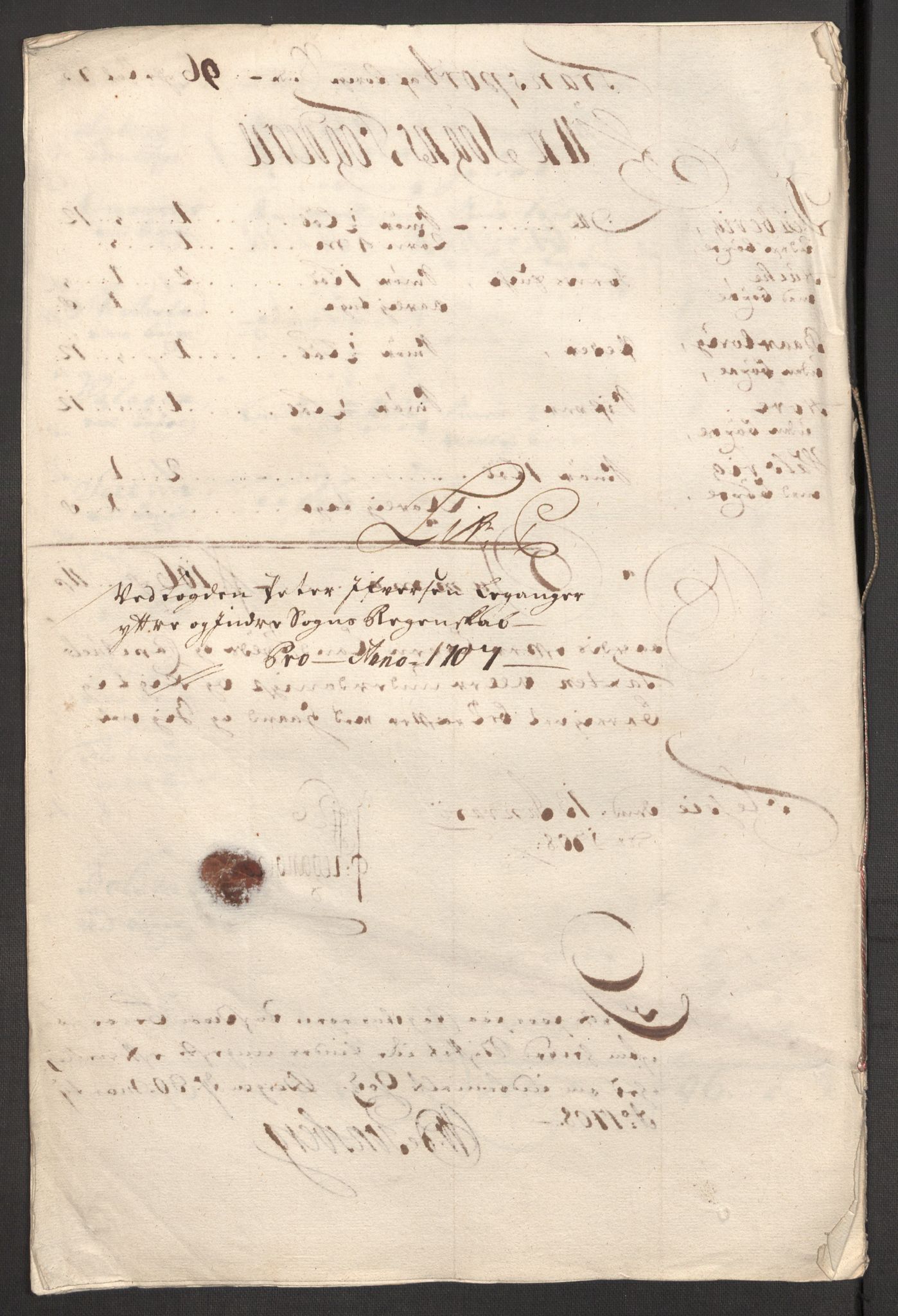 Rentekammeret inntil 1814, Reviderte regnskaper, Fogderegnskap, RA/EA-4092/R52/L3314: Fogderegnskap Sogn, 1705-1707, p. 528