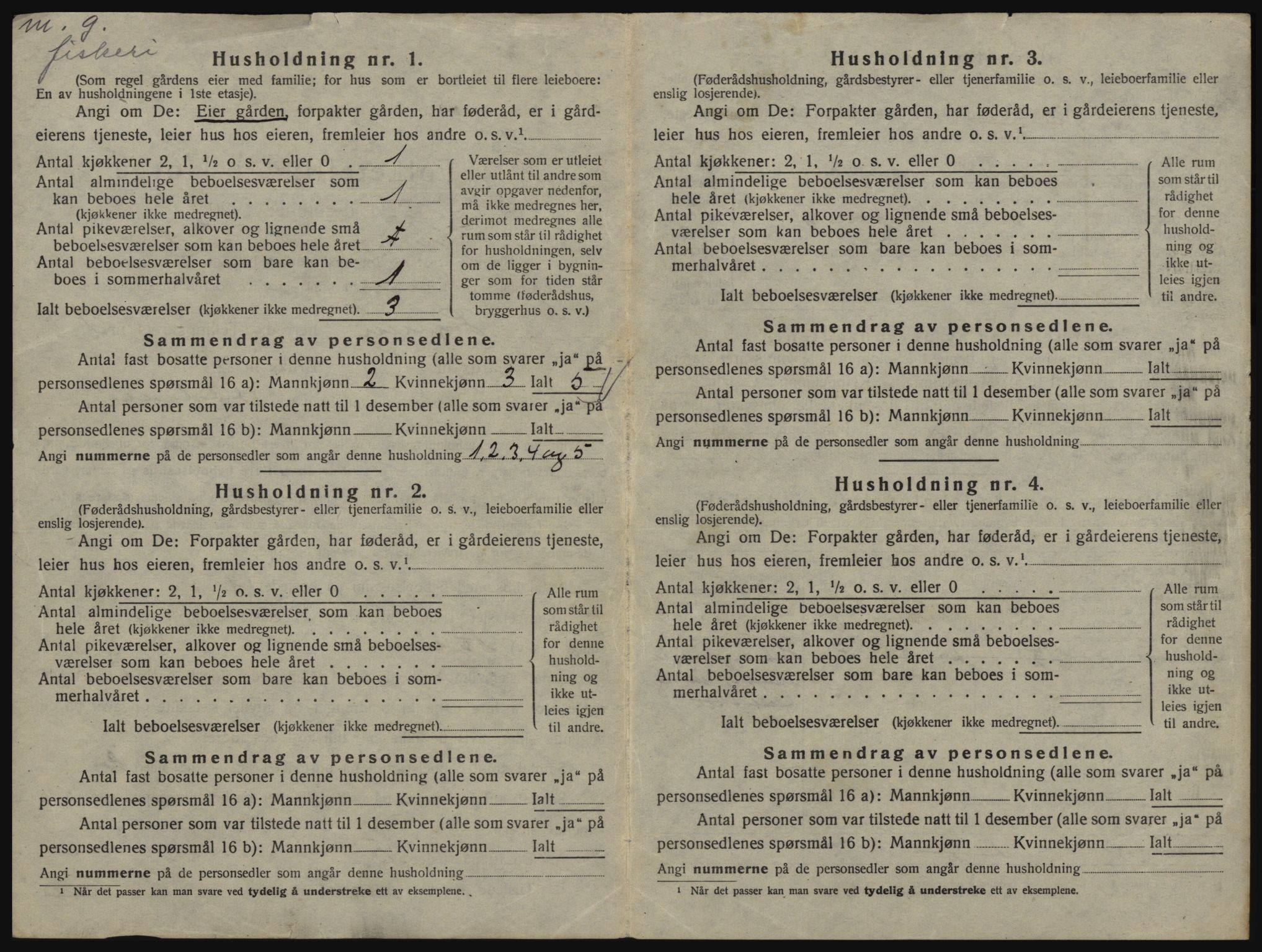 SATØ, 1920 census for Lyngen, 1920, p. 63