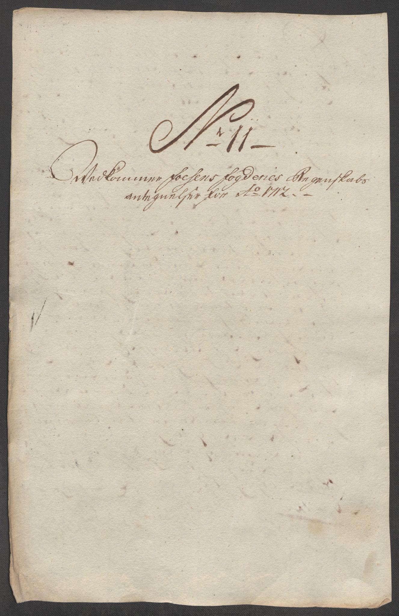 Rentekammeret inntil 1814, Reviderte regnskaper, Fogderegnskap, AV/RA-EA-4092/R57/L3861: Fogderegnskap Fosen, 1712-1713, p. 263