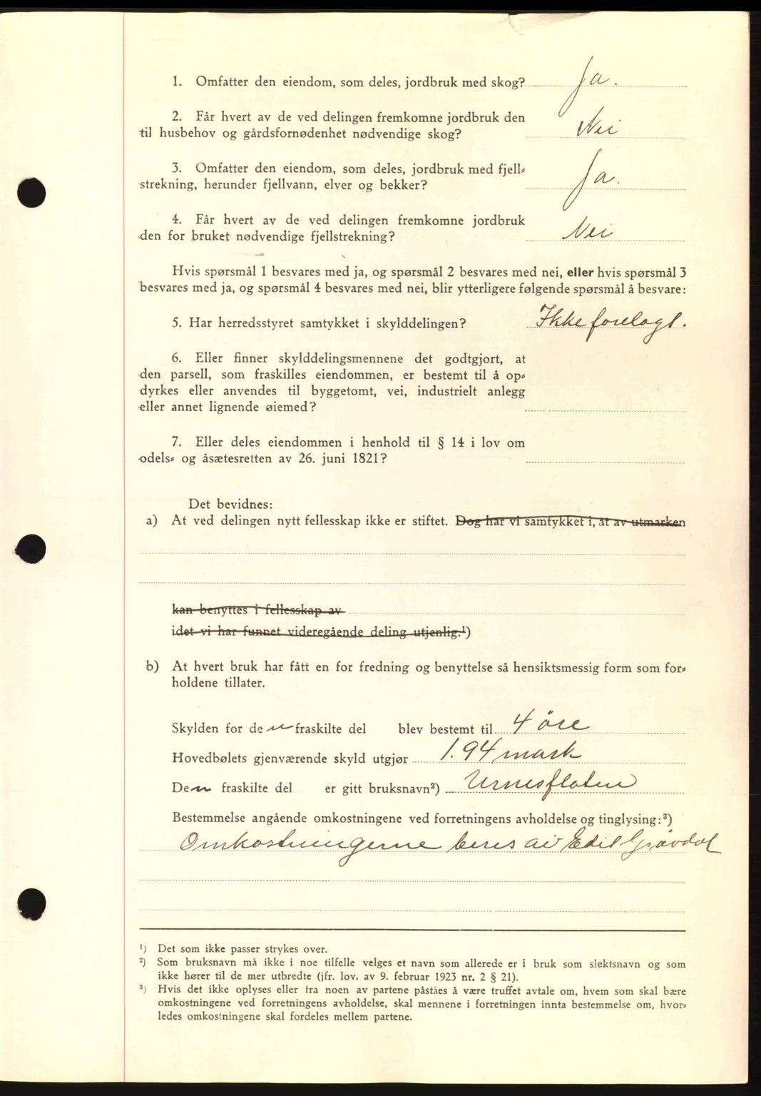 Romsdal sorenskriveri, AV/SAT-A-4149/1/2/2C: Mortgage book no. A10, 1941-1941, Diary no: : 1458/1941