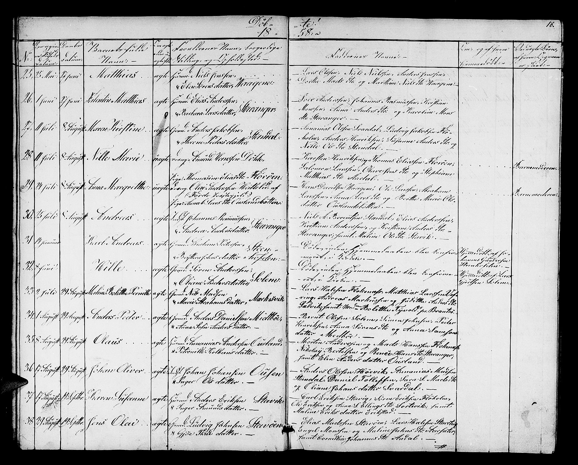 Kinn sokneprestembete, SAB/A-80801/H/Hab/Habc/L0001: Parish register (copy) no. C 1, 1854-1868, p. 18