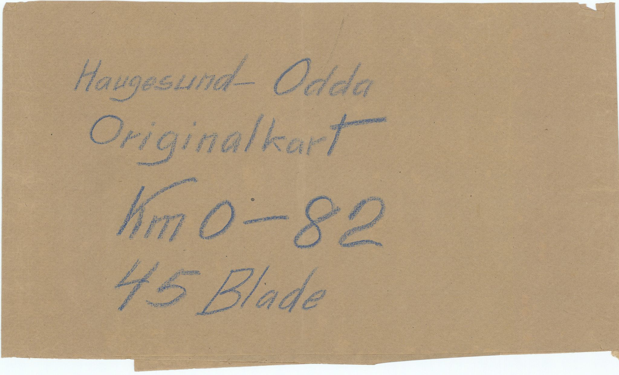 Norges Statsbaner, Jernbaneundersøkelsen, RA/S-4122/F/Fa/L0198: Haugesund - Odda, 1911-1916, p. 1