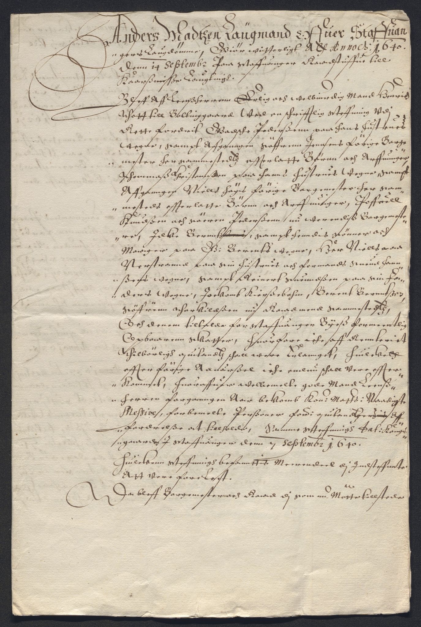 Rentekammeret inntil 1814, Reviderte regnskaper, Byregnskaper, AV/RA-EA-4066/R/Ro/L0298: [O1] By- og kontribusjonsregnskap, 1624-1639, p. 224