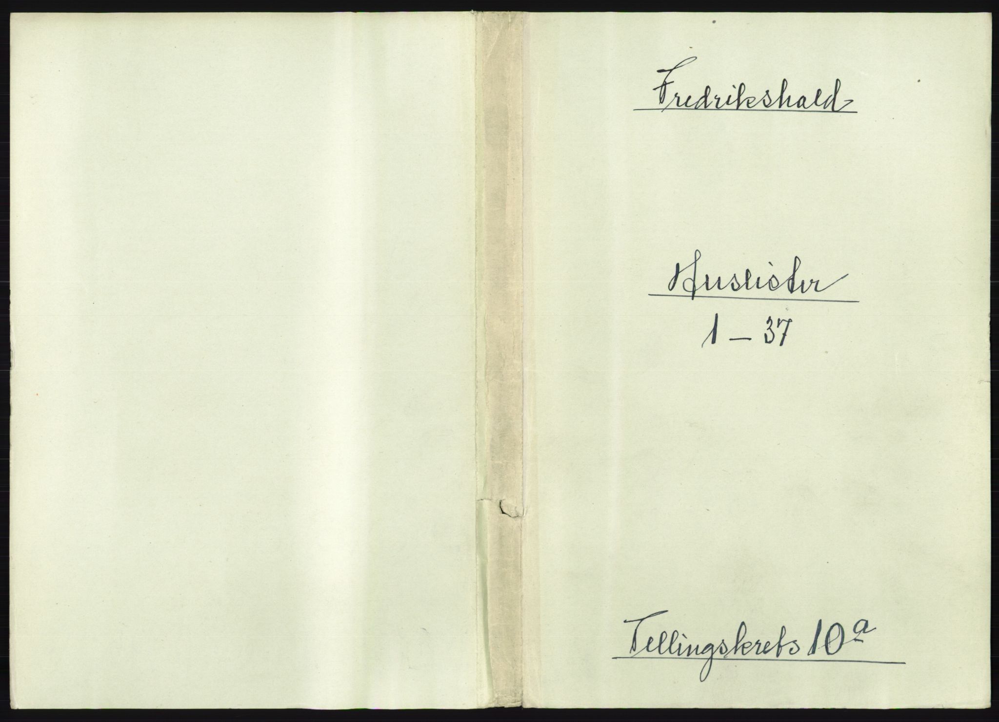 RA, 1891 census for 0101 Fredrikshald, 1891, p. 920