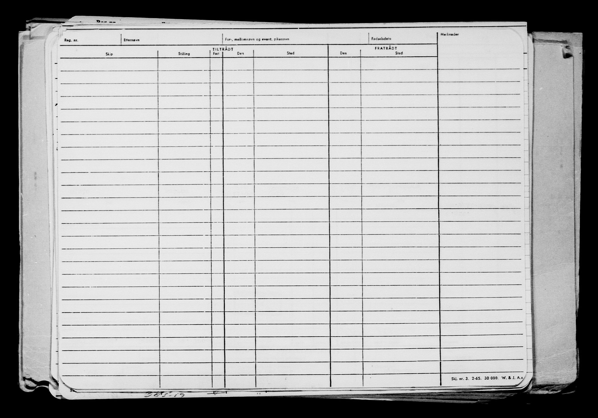 Direktoratet for sjømenn, AV/RA-S-3545/G/Gb/L0143: Hovedkort, 1916, p. 121