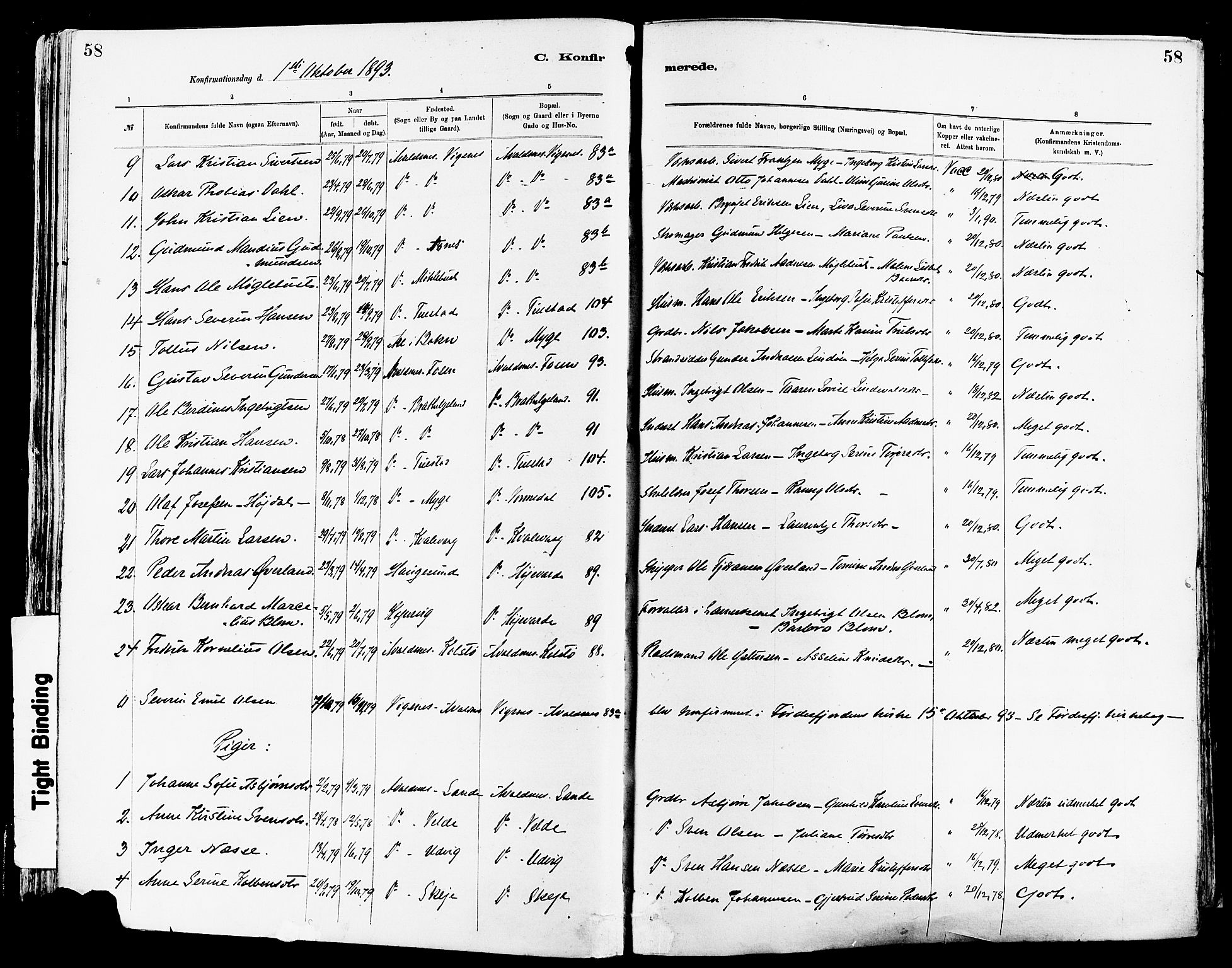 Avaldsnes sokneprestkontor, AV/SAST-A -101851/H/Ha/Haa/L0015: Parish register (official) no. A 15, 1880-1906, p. 58