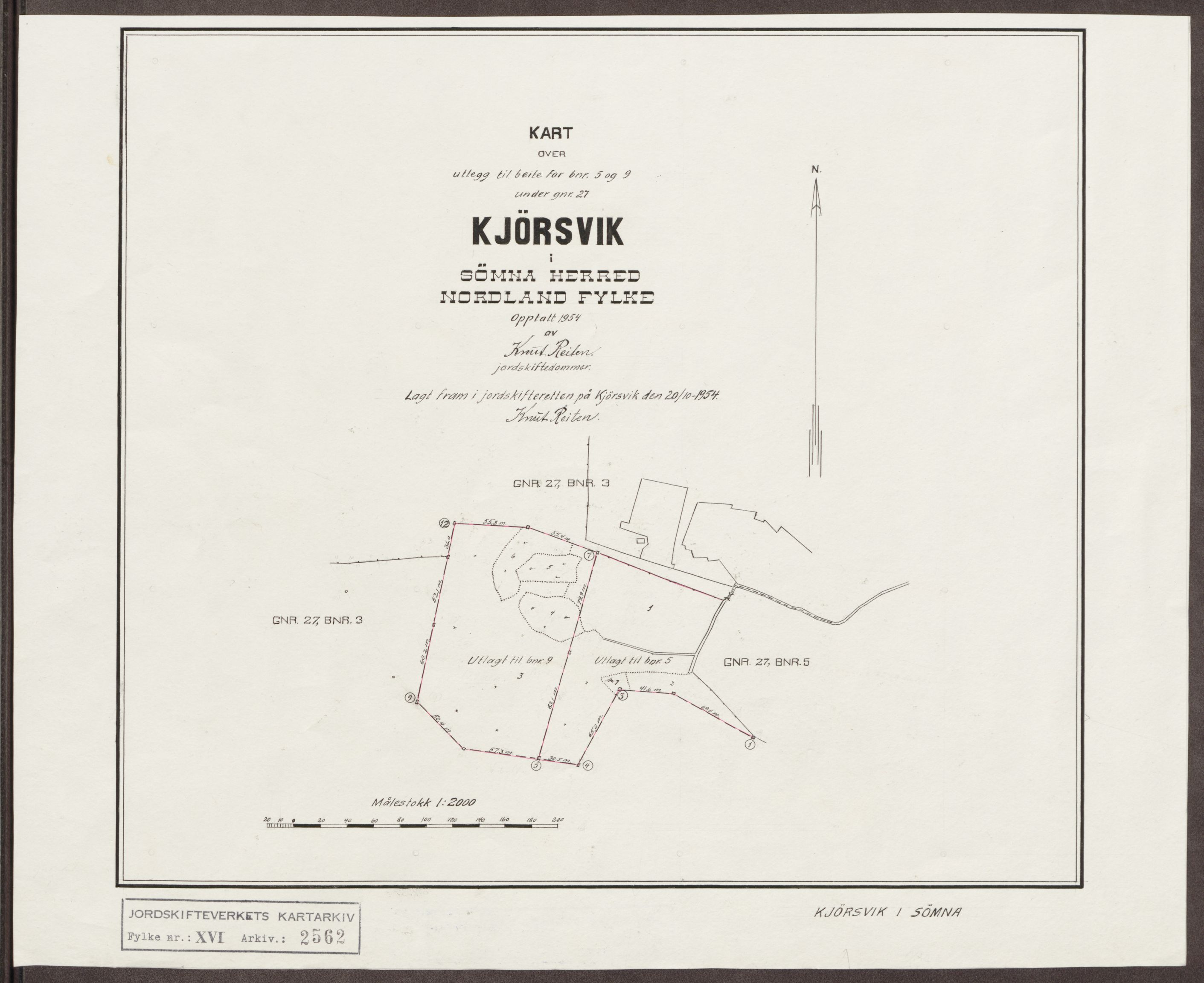 Jordskifteverkets kartarkiv, RA/S-3929/T, 1859-1988, p. 3267