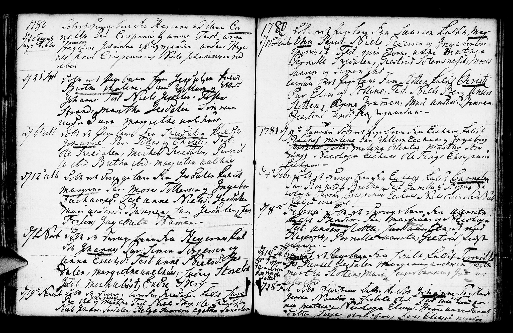 Jølster sokneprestembete, SAB/A-80701/H/Haa/Haaa/L0003: Parish register (official) no. A 3, 1748-1789, p. 178