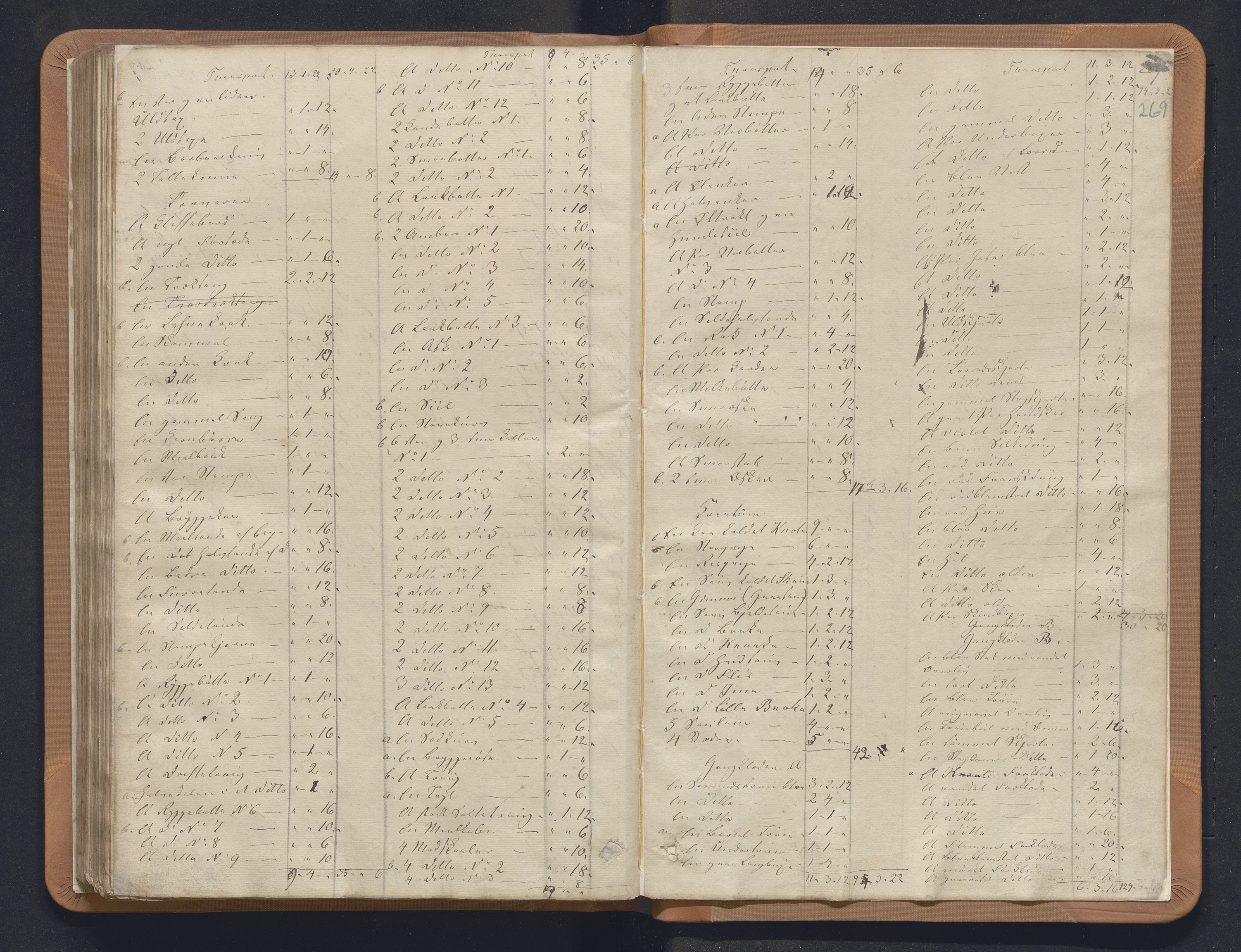 Nordhordland sorenskrivar, SAB/A-2901/1/H/Hb/L0011: Registreringsprotokollar, 1862-1867, p. 268-269