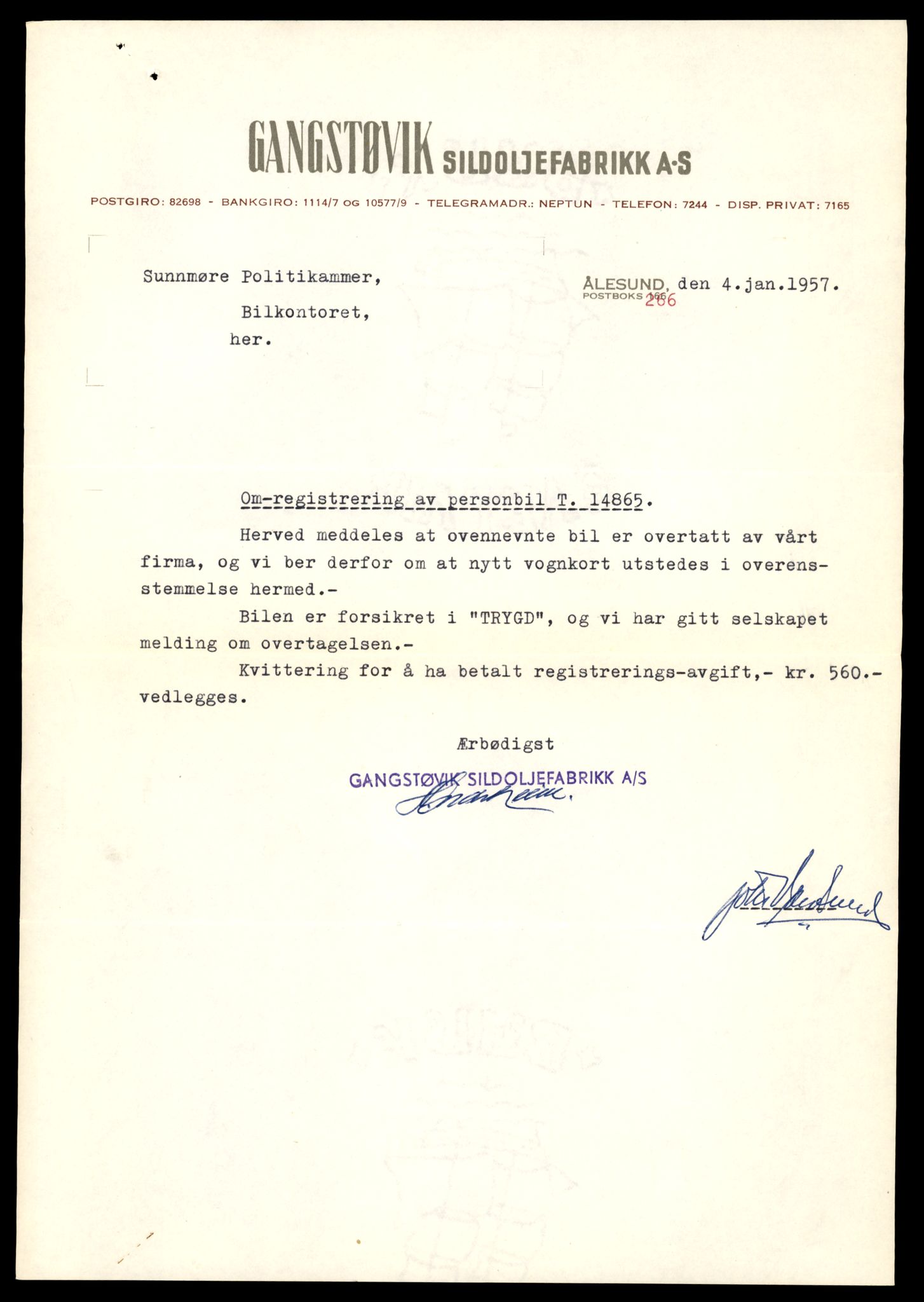 Møre og Romsdal vegkontor - Ålesund trafikkstasjon, AV/SAT-A-4099/F/Fe/L0049: Registreringskort for kjøretøy T 14864 - T 18613, 1927-1998, p. 53