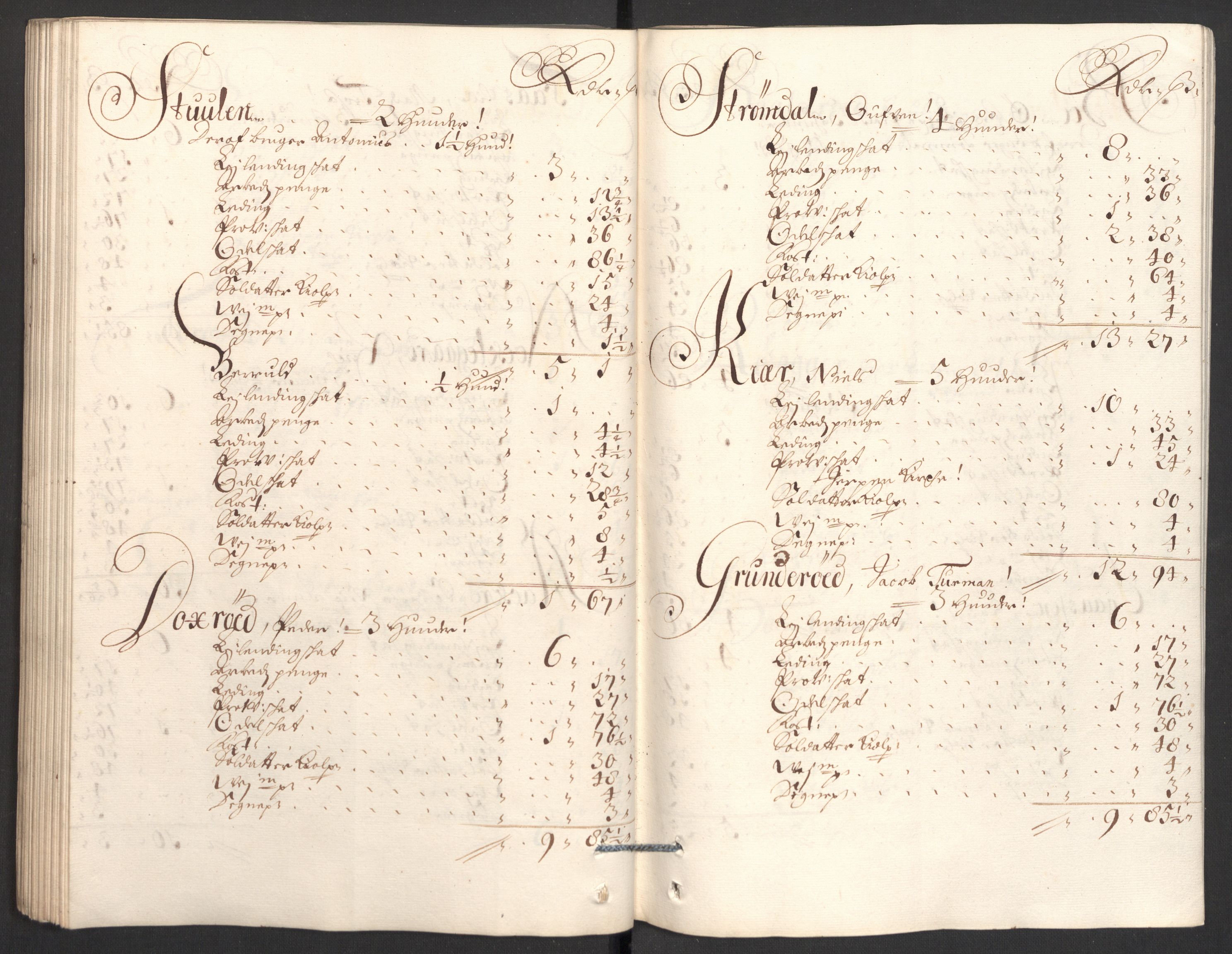 Rentekammeret inntil 1814, Reviderte regnskaper, Fogderegnskap, AV/RA-EA-4092/R36/L2099: Fogderegnskap Øvre og Nedre Telemark og Bamble, 1698, p. 154