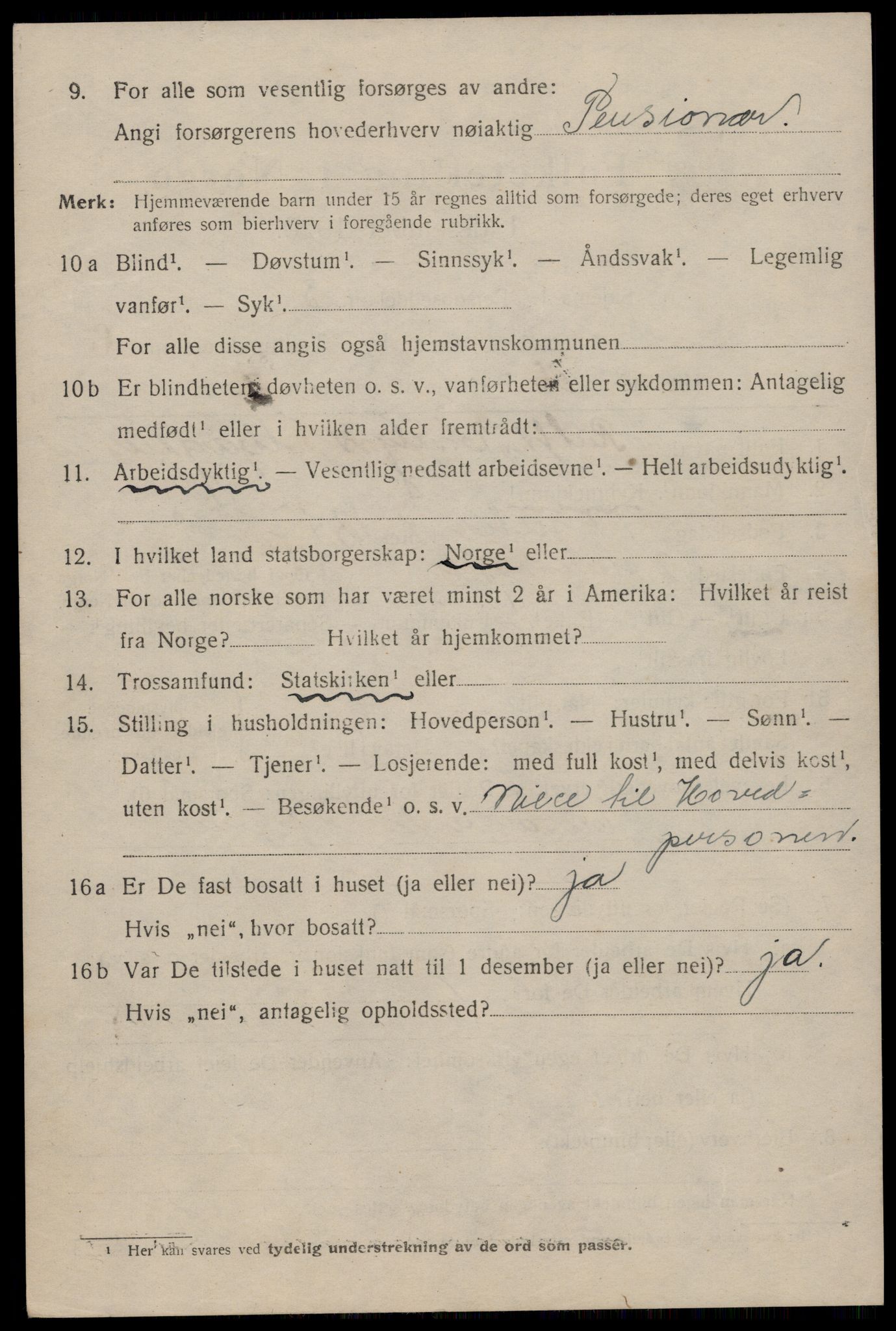 SAST, 1920 census for Haugesund, 1920, p. 25062