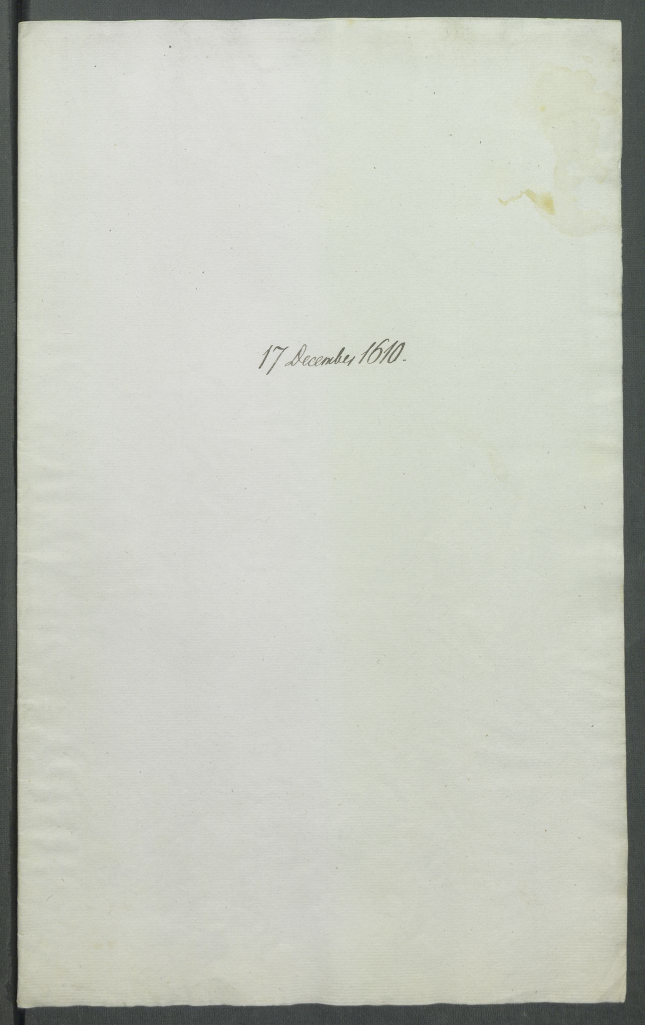 Riksarkivets diplomsamling, RA/EA-5965/F02/L0119: Dokumenter, 1610, p. 55