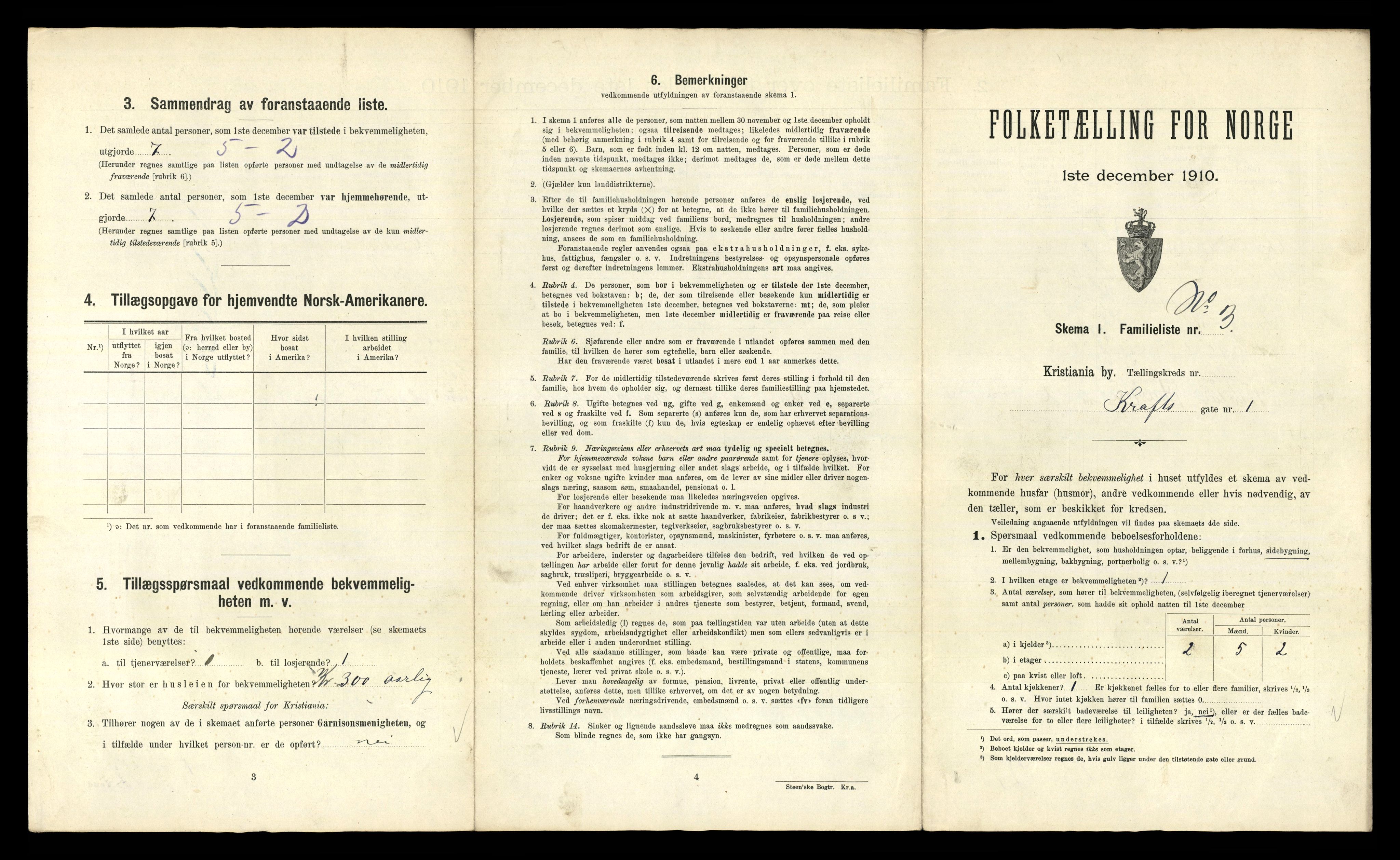 RA, 1910 census for Kristiania, 1910, p. 52551