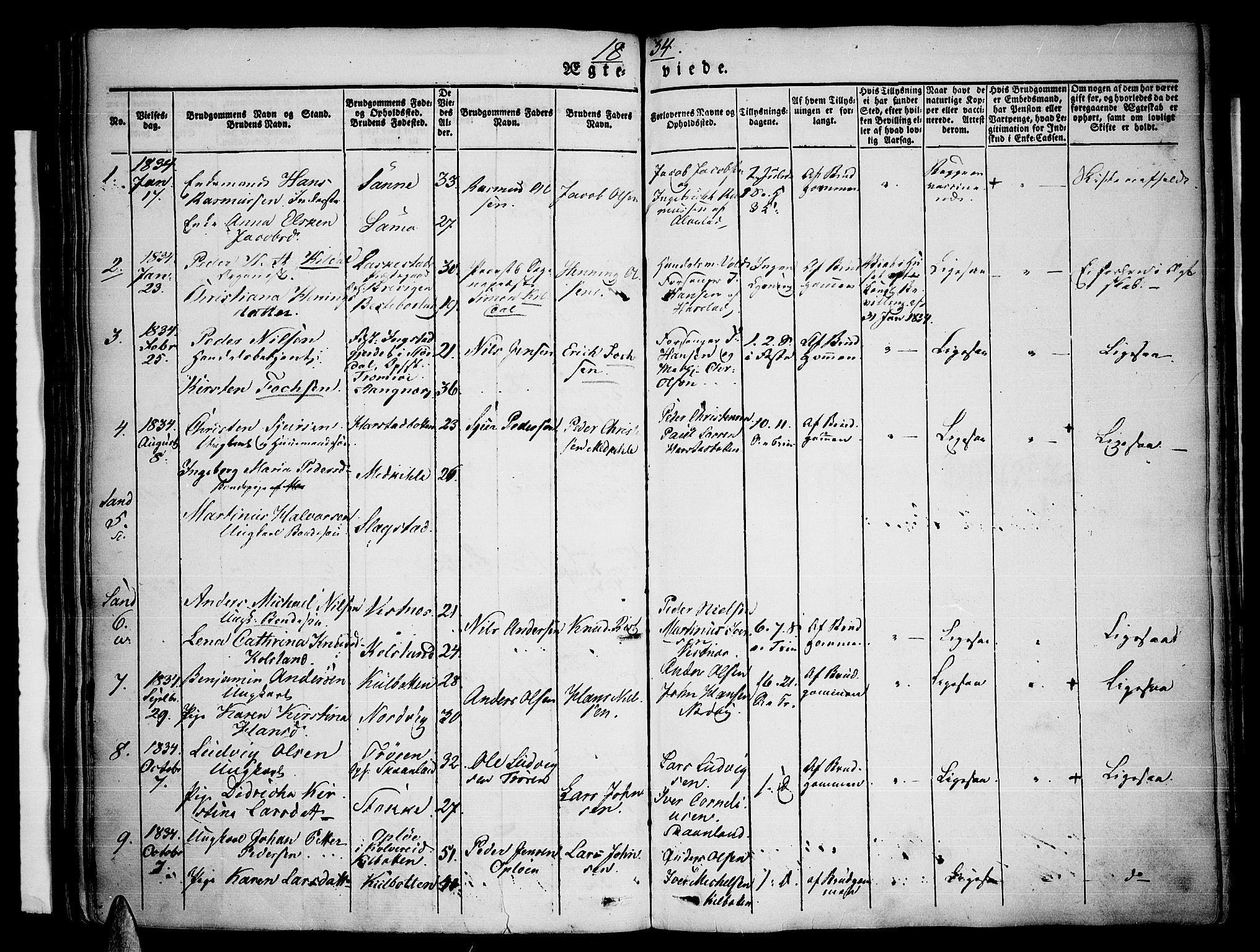 Trondenes sokneprestkontor, SATØ/S-1319/H/Ha/L0007kirke: Parish register (official) no. 7, 1827-1841