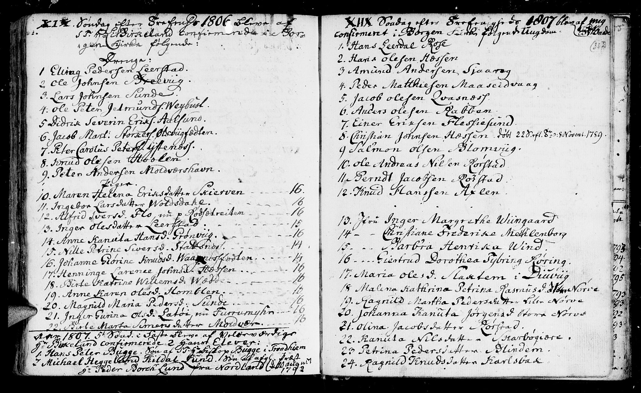 Ministerialprotokoller, klokkerbøker og fødselsregistre - Møre og Romsdal, AV/SAT-A-1454/528/L0394: Parish register (official) no. 528A05, 1801-1826, p. 352