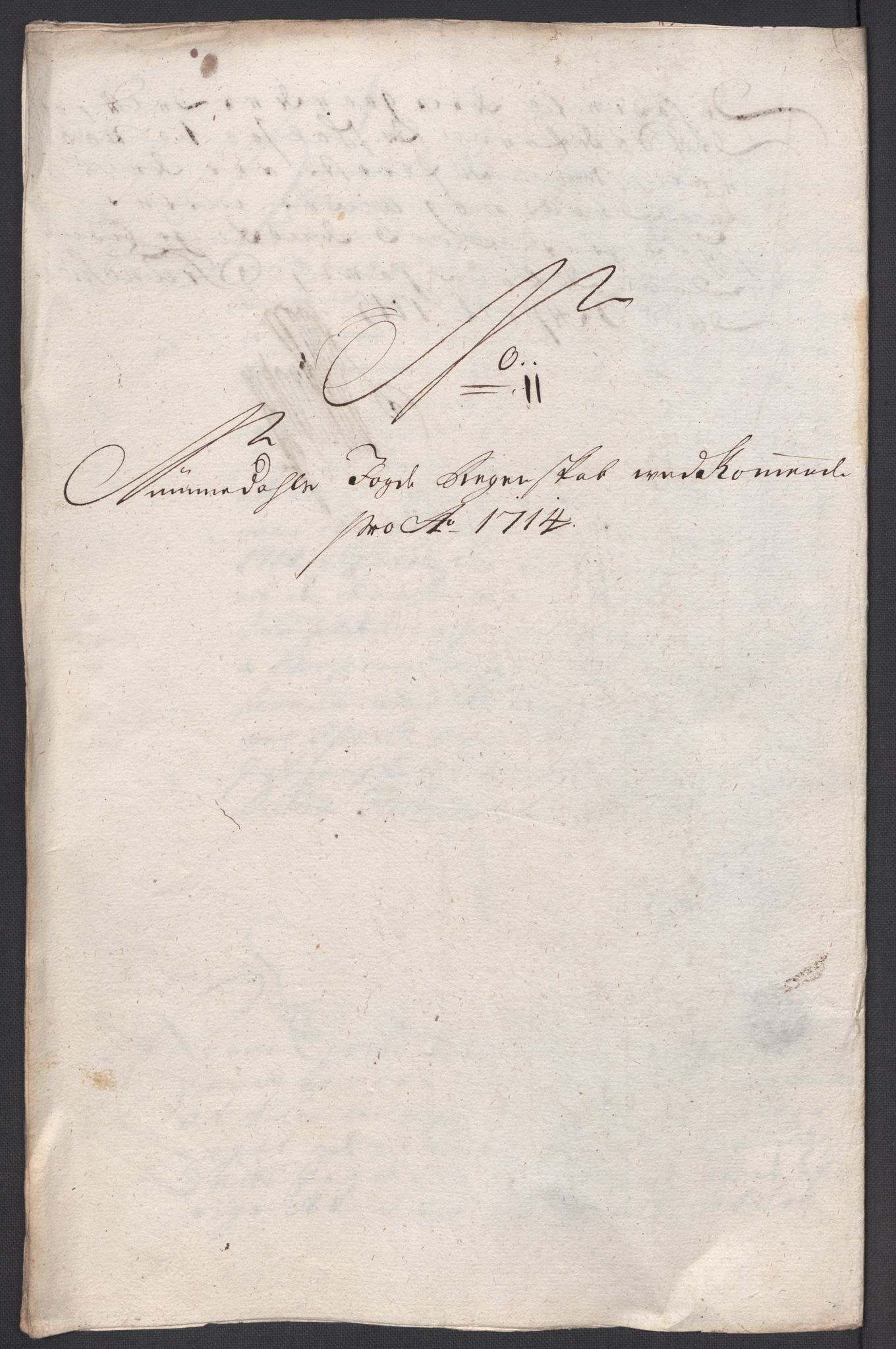 Rentekammeret inntil 1814, Reviderte regnskaper, Fogderegnskap, AV/RA-EA-4092/R64/L4435: Fogderegnskap Namdal, 1714, p. 130