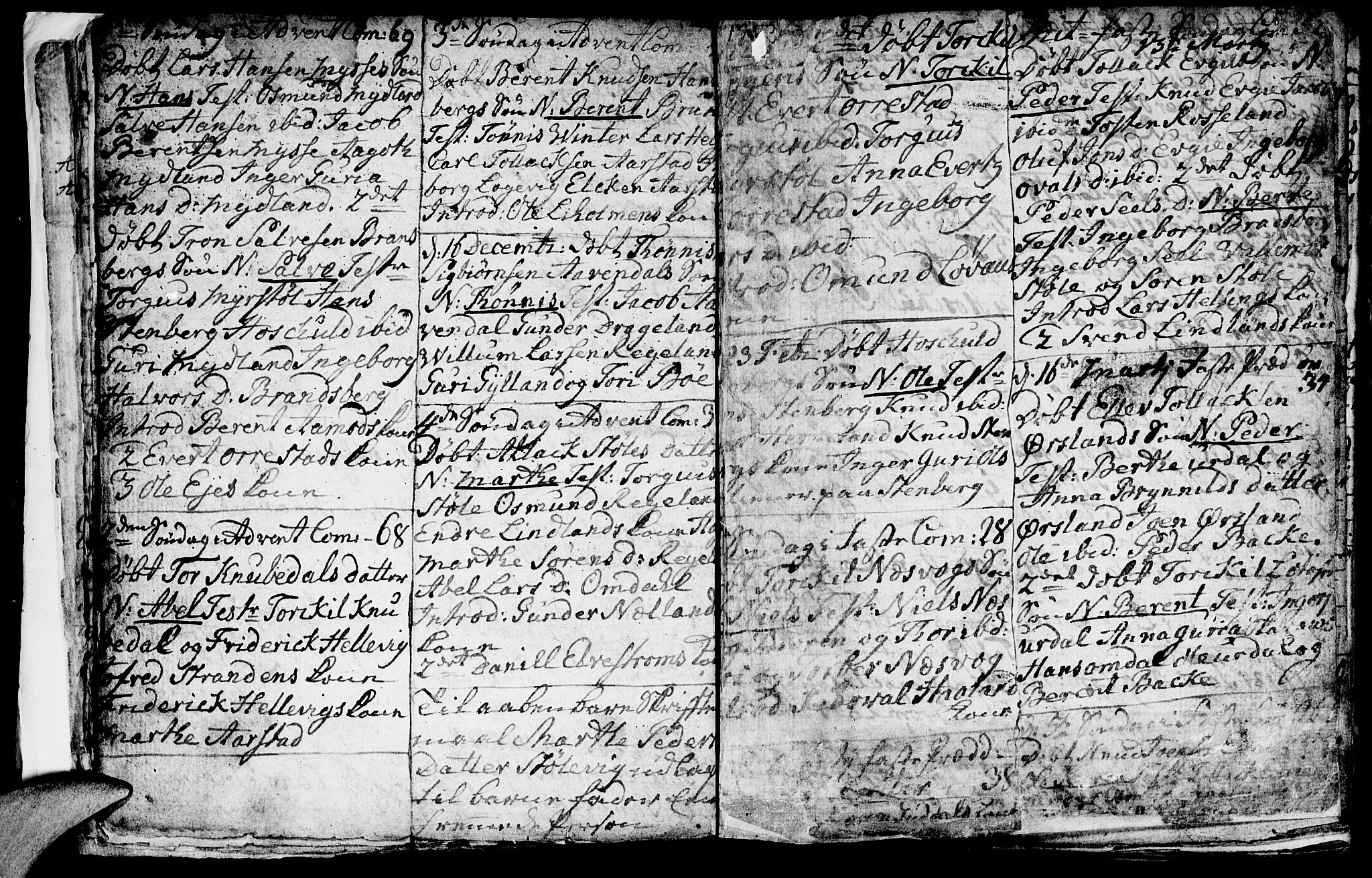 Sokndal sokneprestkontor, AV/SAST-A-101808: Parish register (official) no. A 4, 1762-1811