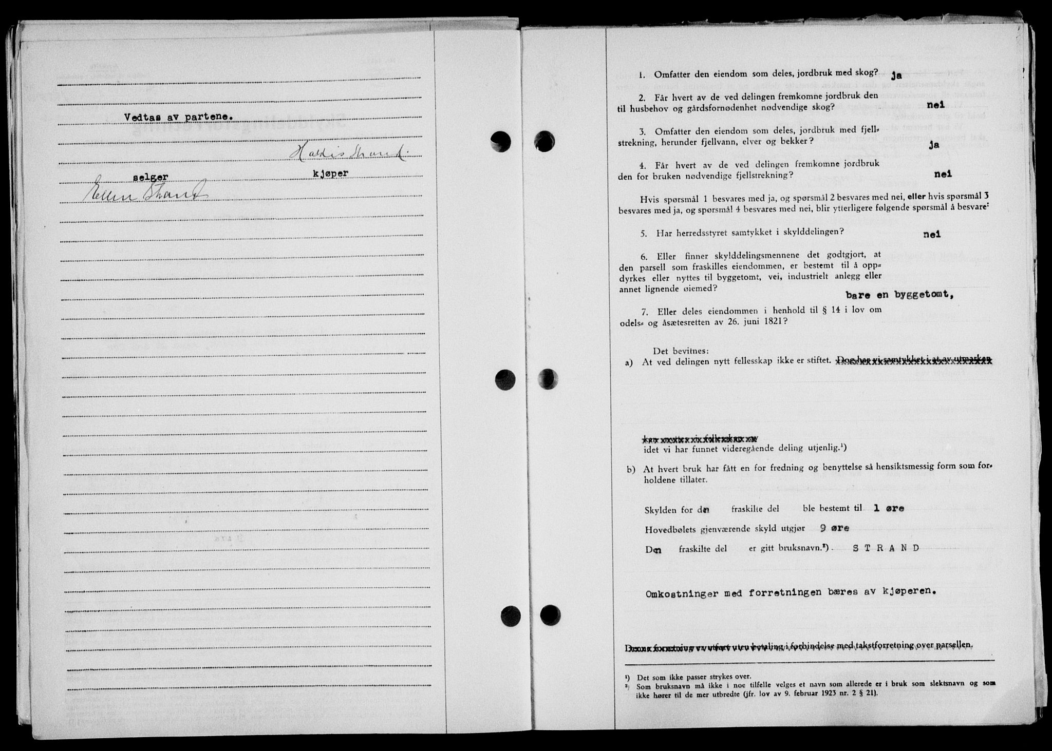 Lofoten sorenskriveri, SAT/A-0017/1/2/2C/L0022a: Mortgage book no. 22a, 1949-1950, Diary no: : 2420/1949