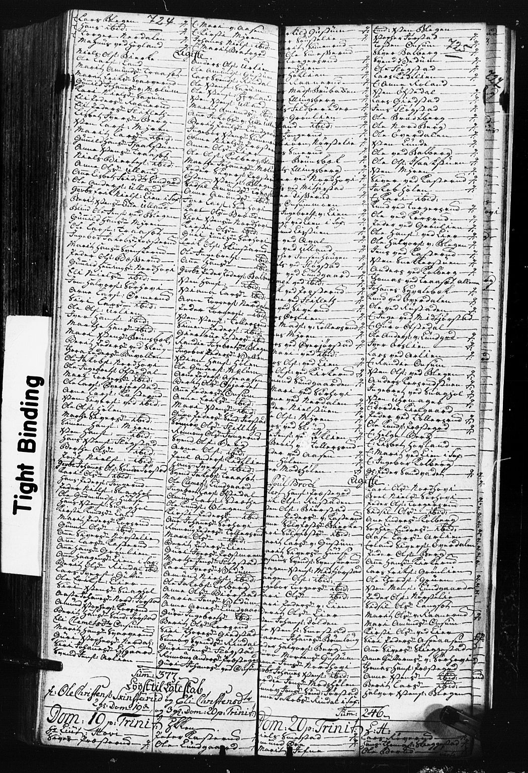 Fåberg prestekontor, SAH/PREST-086/H/Ha/Hab/L0003: Parish register (copy) no. 3, 1768-1796, p. 724-725