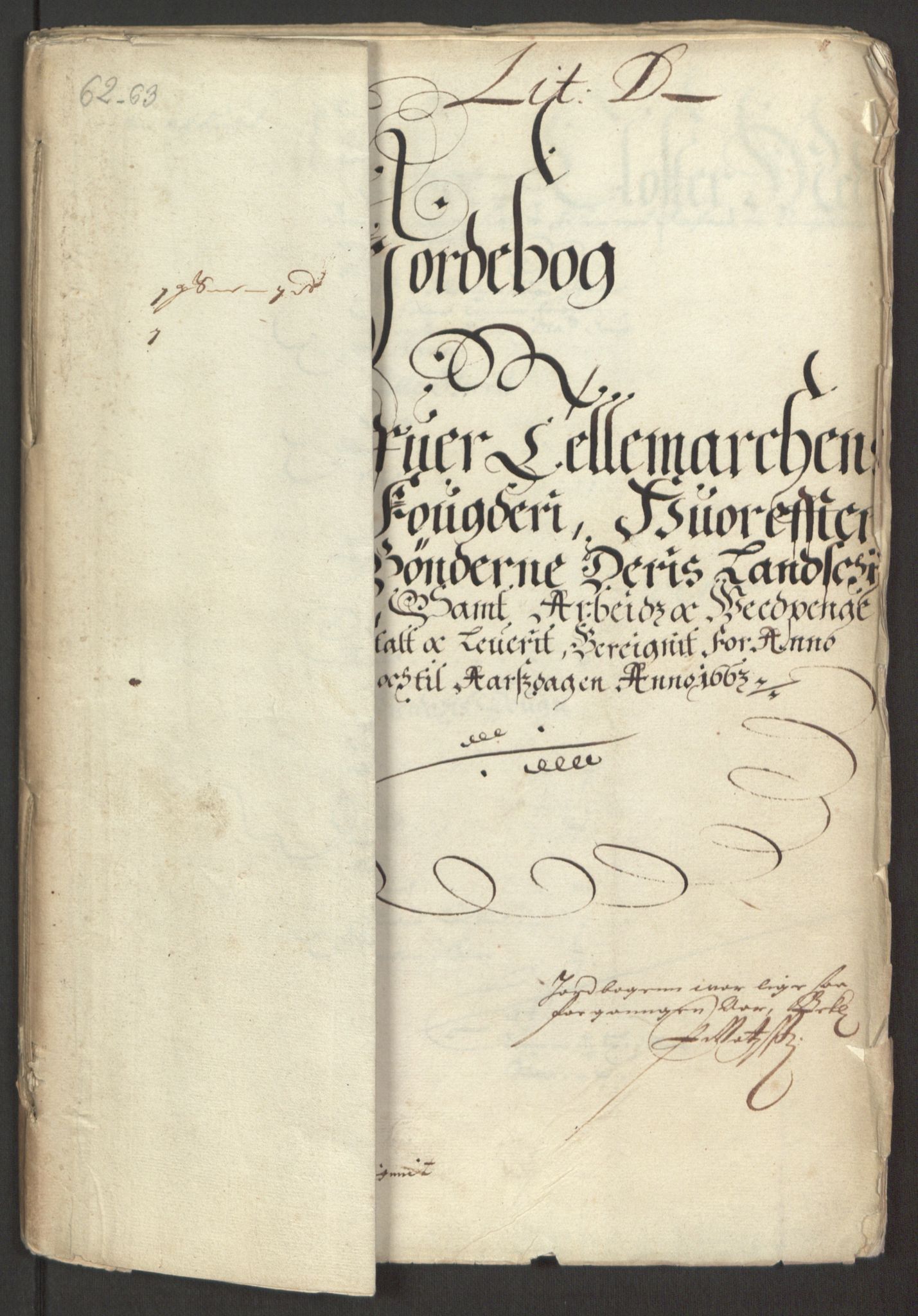 Rentekammeret inntil 1814, Reviderte regnskaper, Fogderegnskap, AV/RA-EA-4092/R35/L2054: Fogderegnskap Øvre og Nedre Telemark, 1662-1663, p. 169