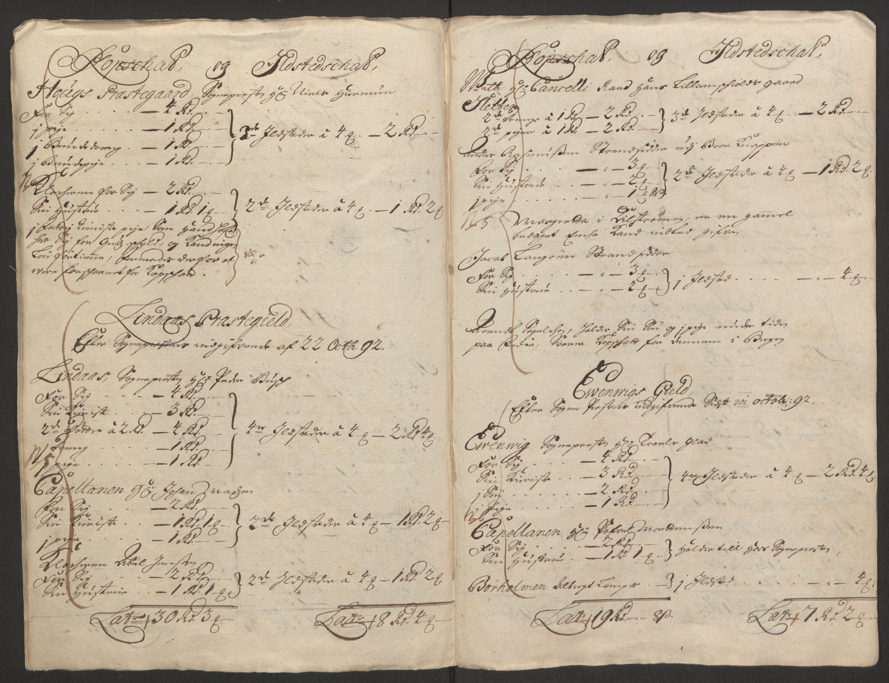 Rentekammeret inntil 1814, Reviderte regnskaper, Fogderegnskap, AV/RA-EA-4092/R51/L3181: Fogderegnskap Nordhordland og Voss, 1691-1692, p. 311