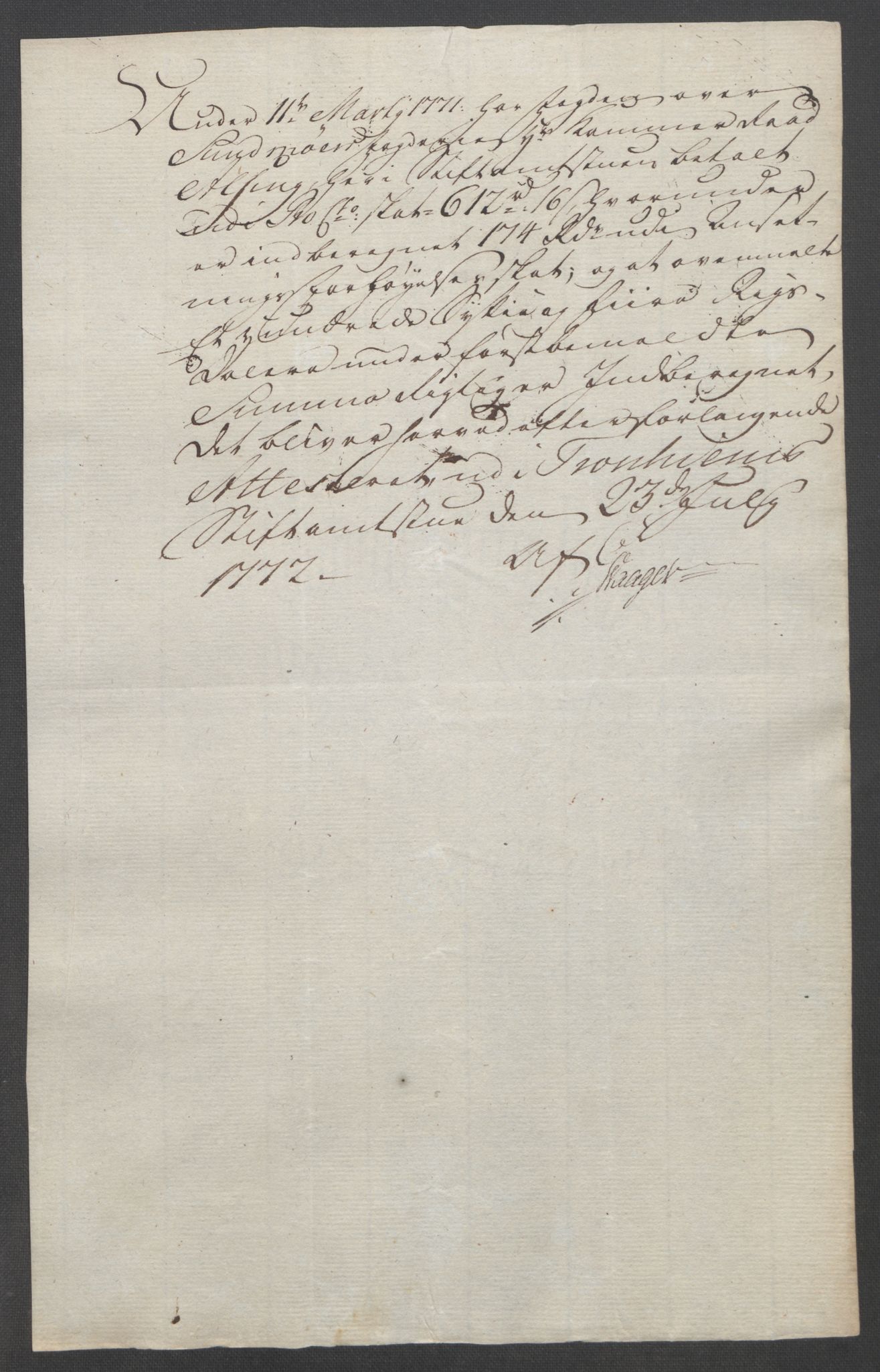 Rentekammeret inntil 1814, Reviderte regnskaper, Fogderegnskap, RA/EA-4092/R54/L3645: Ekstraskatten Sunnmøre, 1762-1772, p. 215