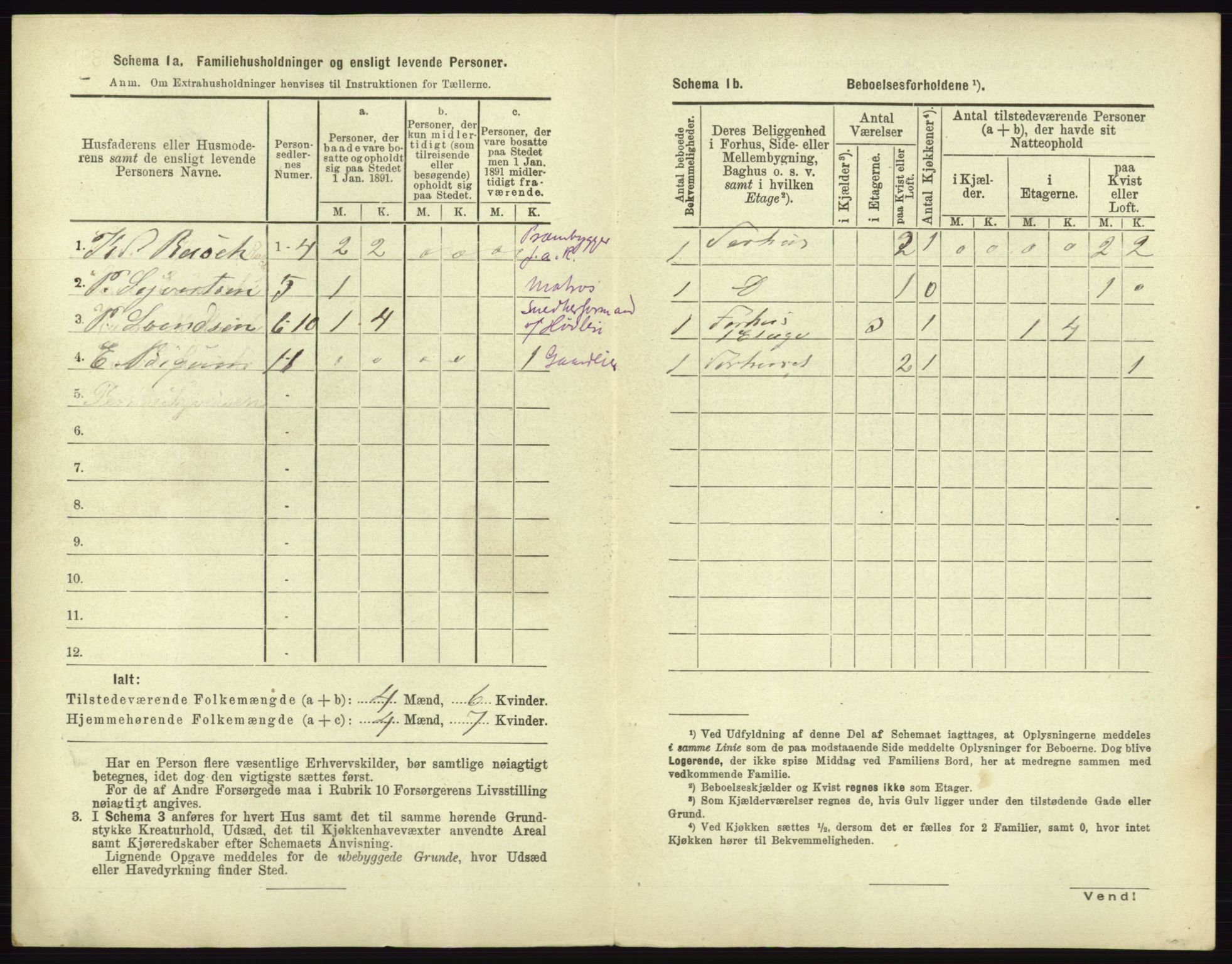 RA, 1891 census for 0101 Fredrikshald, 1891, p. 981