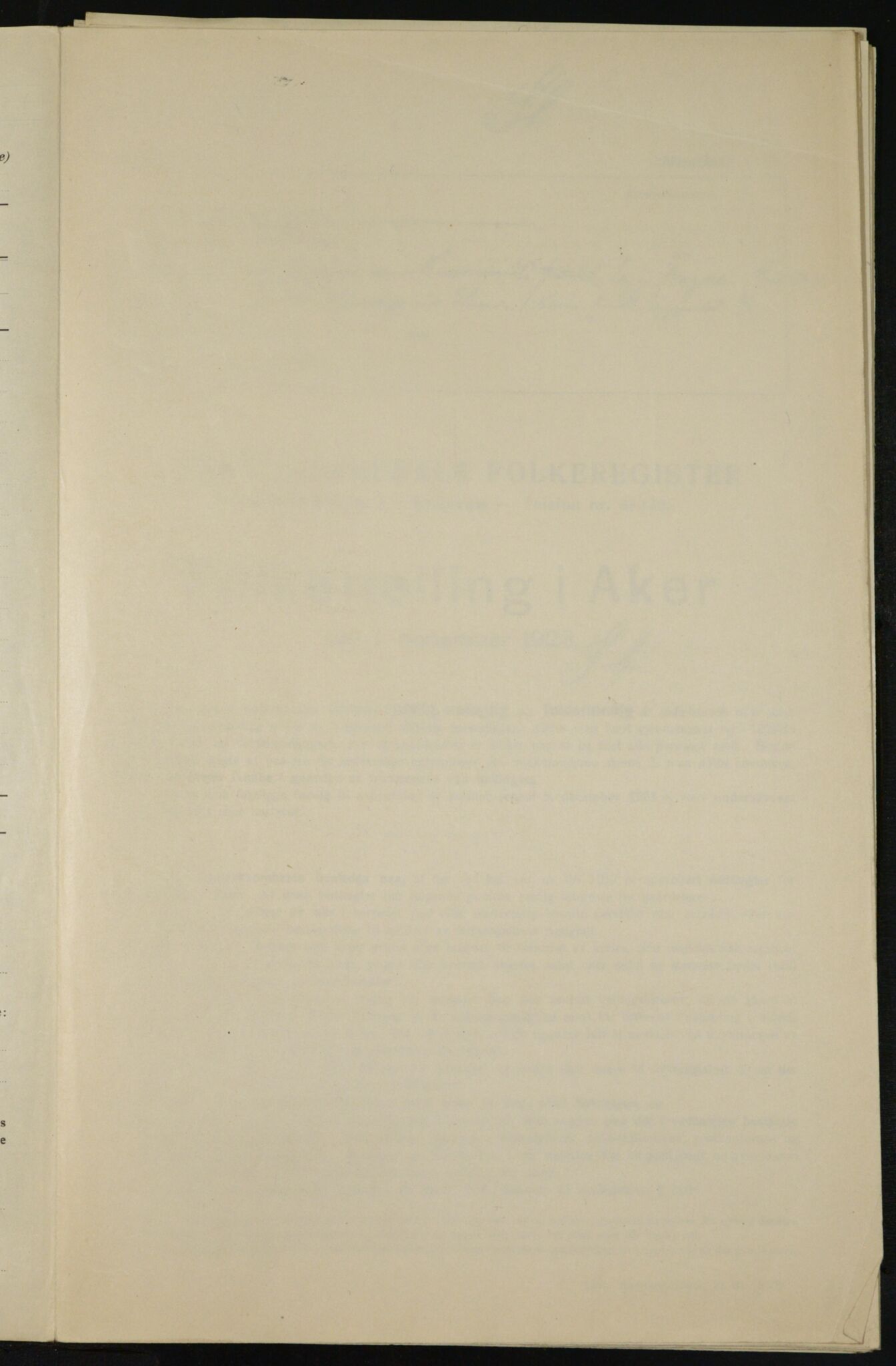 , Municipal Census 1923 for Aker, 1923, p. 9661