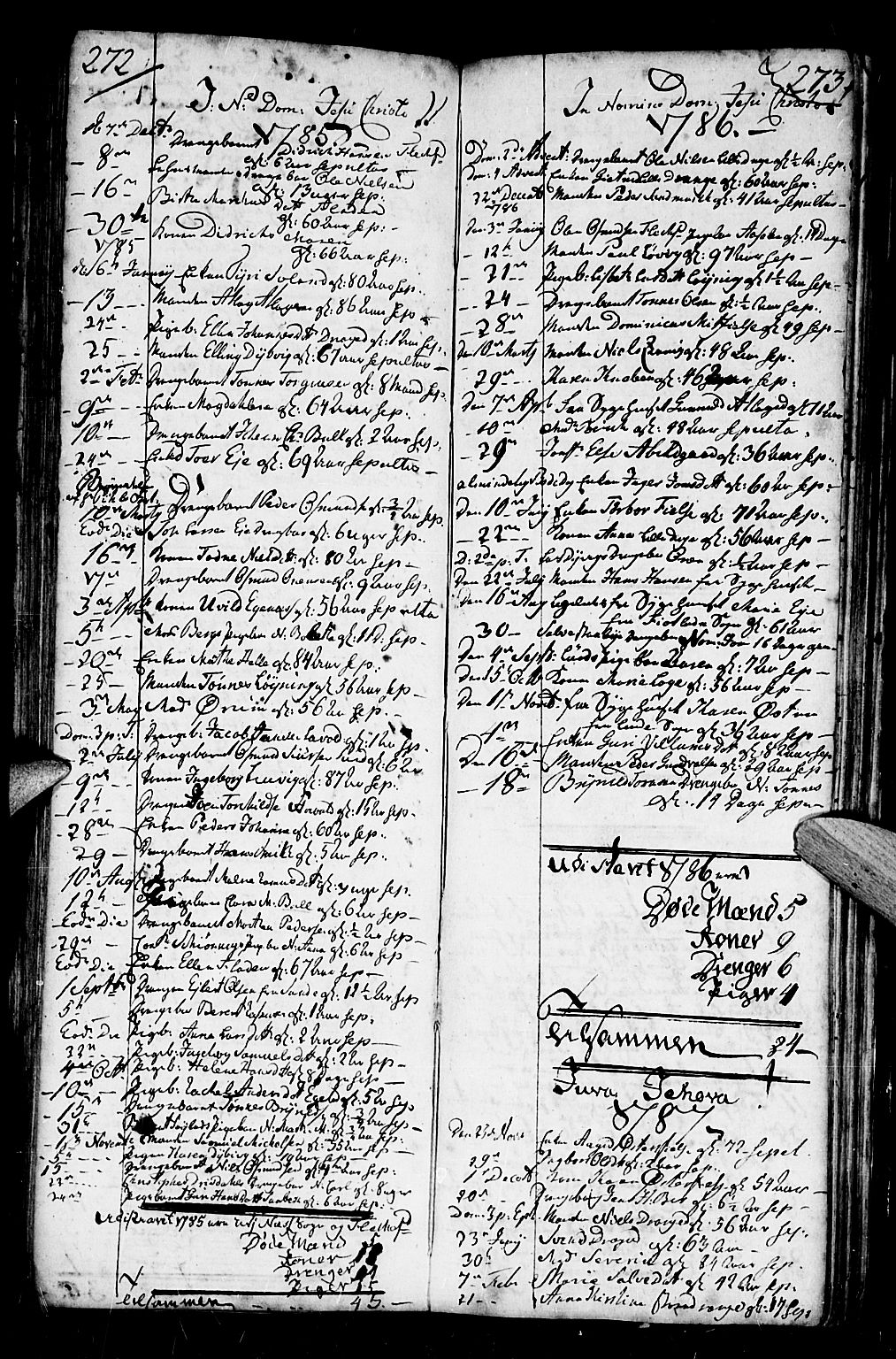 Flekkefjord sokneprestkontor, SAK/1111-0012/F/Fb/Fbc/L0001: Parish register (copy) no. B 1, 1773-1801, p. 307-308