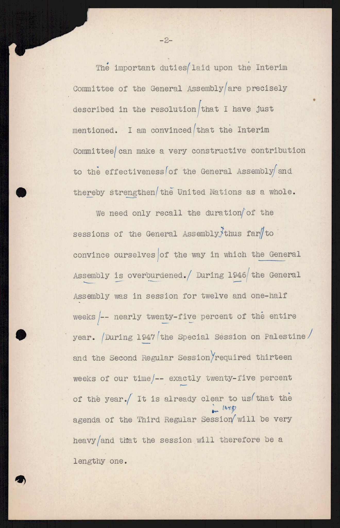 Lie, Trygve, AV/RA-PA-1407/D/L0025: Generalsekretærens papirer., 1948-1951, p. 8