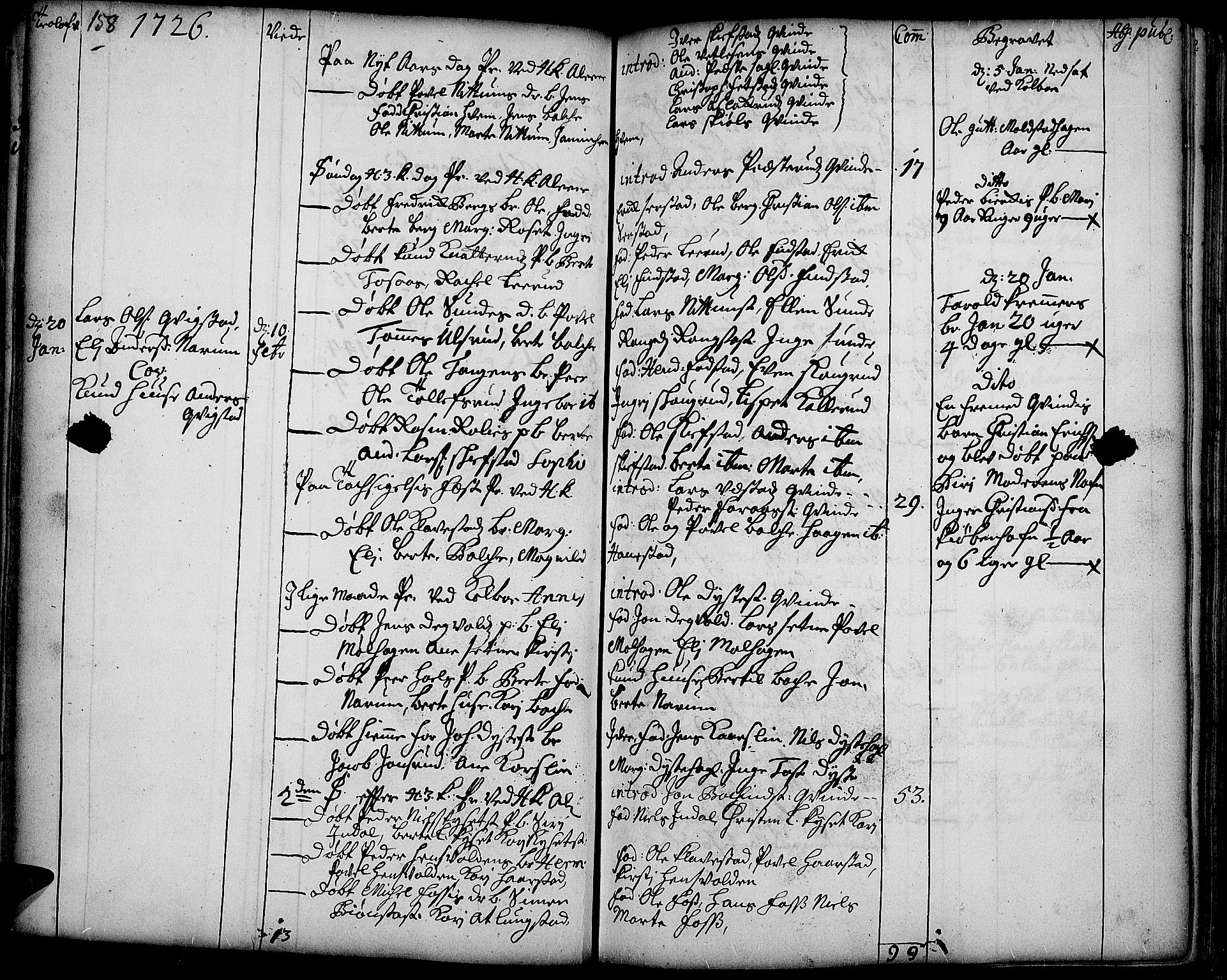 Toten prestekontor, AV/SAH-PREST-102/H/Ha/Haa/L0002: Parish register (official) no. 2, 1714-1732, p. 158