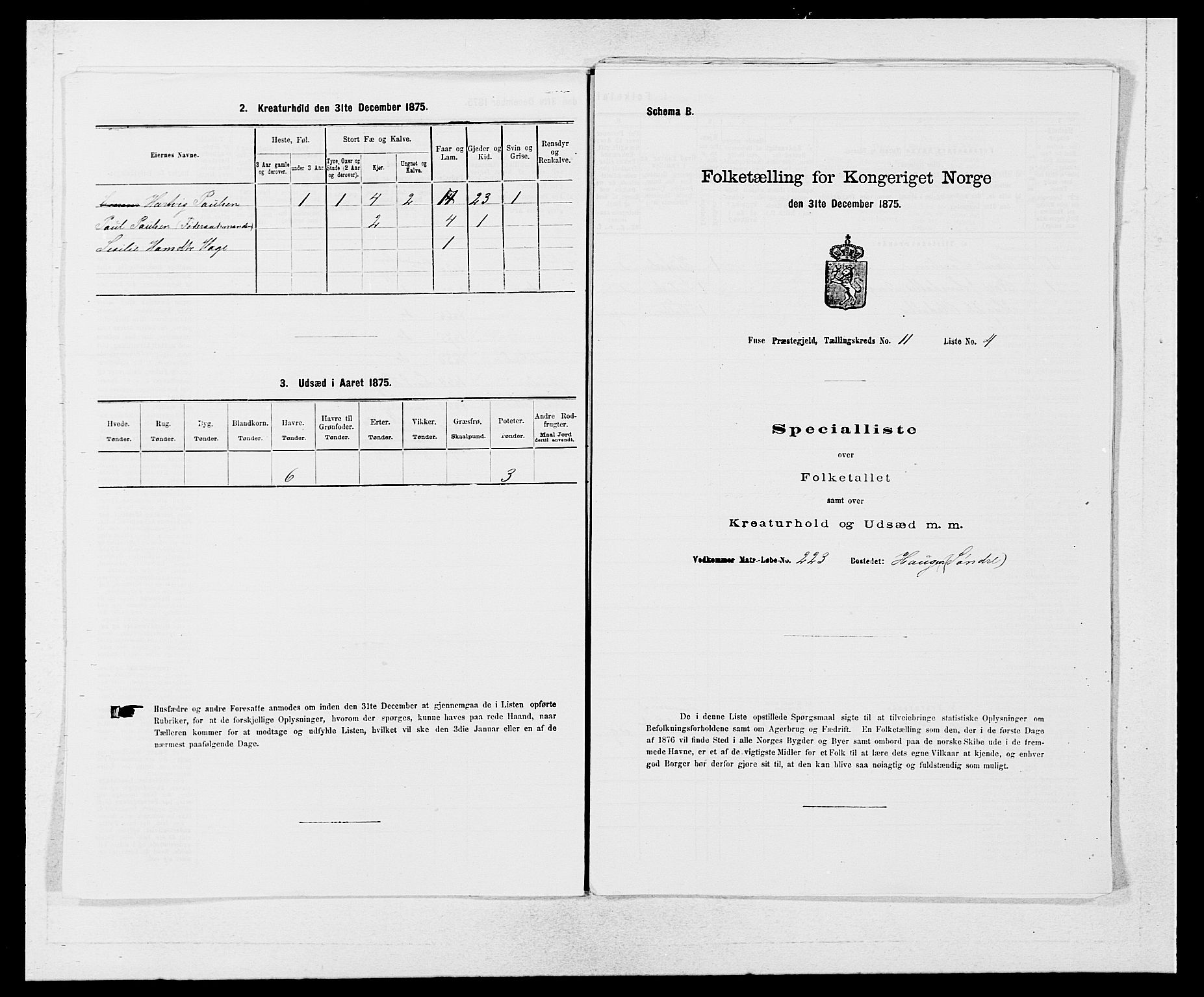 SAB, 1875 census for 1241P Fusa, 1875, p. 778