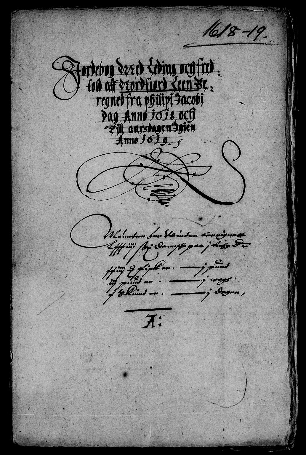 Rentekammeret inntil 1814, Reviderte regnskaper, Lensregnskaper, RA/EA-5023/R/Rb/Rbt/L0026: Bergenhus len, 1618-1619