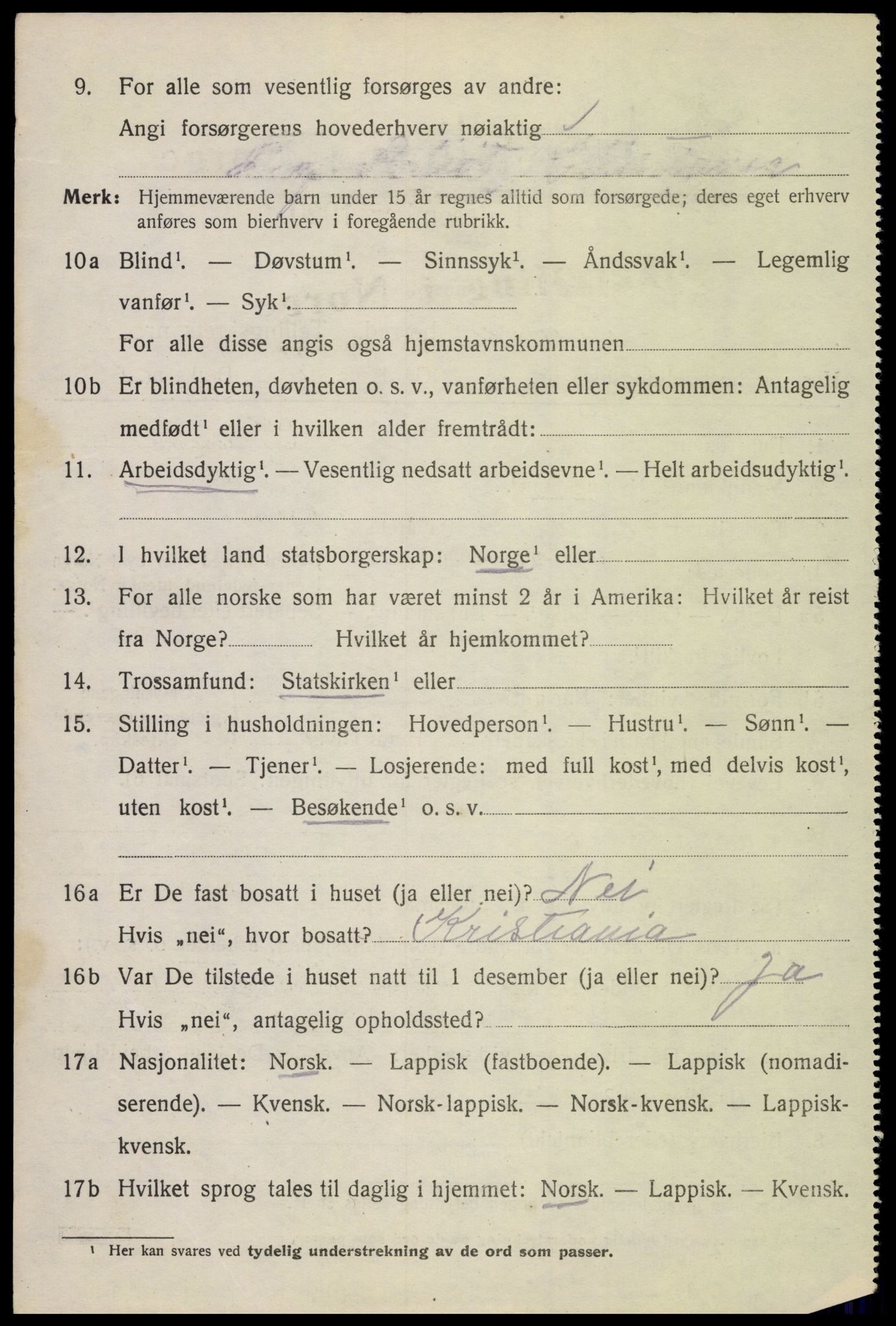 SAT, 1920 census for Bodin, 1920, p. 2111